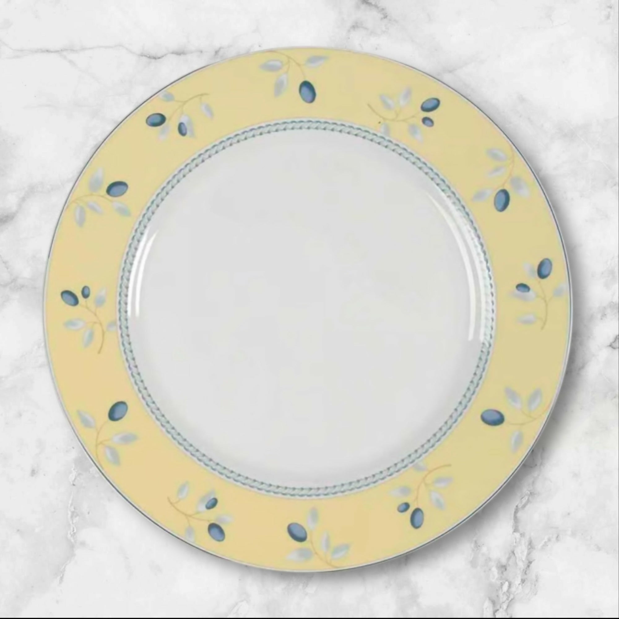 Royal Doulton Blueberry Dinner & Salad Plates | Set of 8 | Great Condition