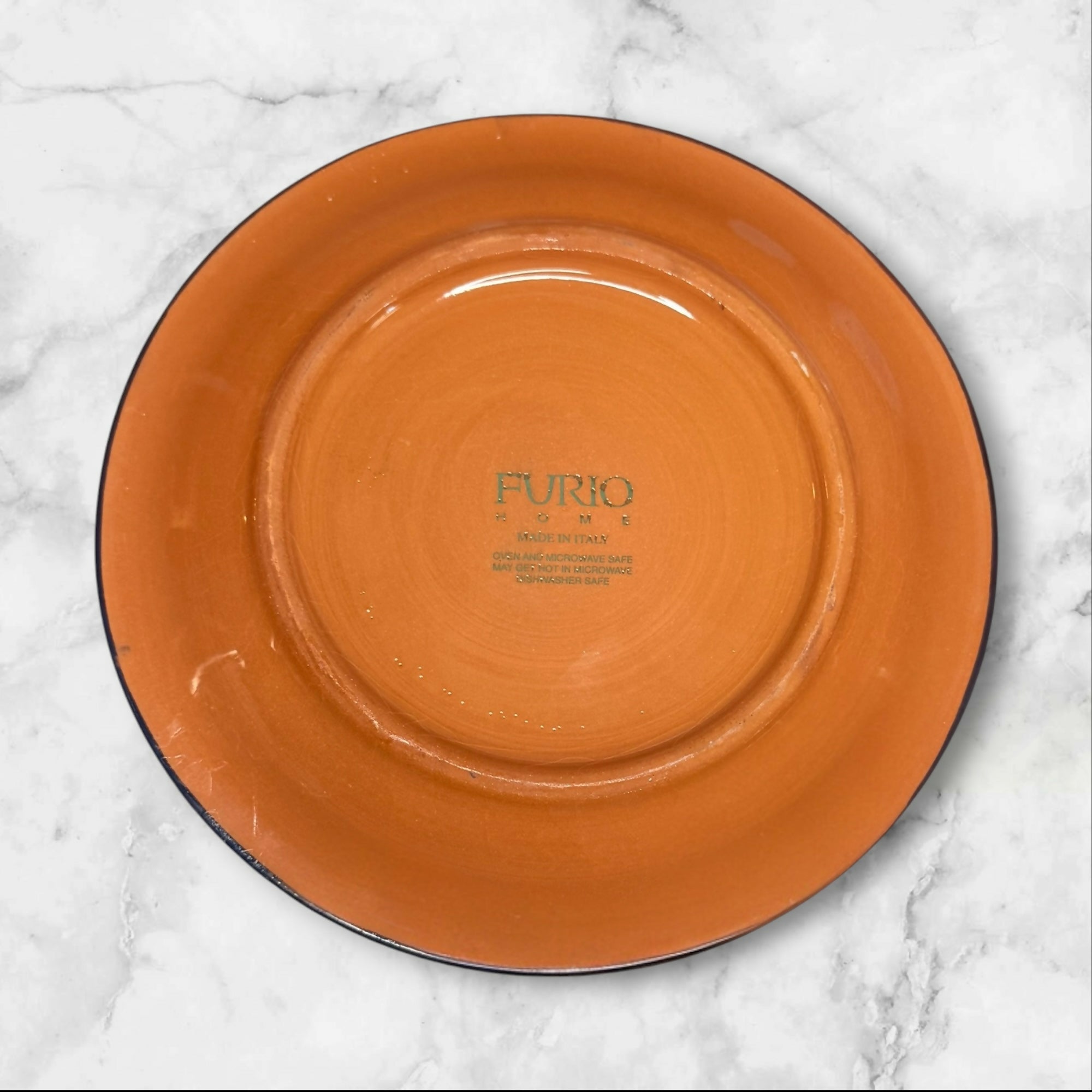 Furio La Spezia Salad Plates Set of 4 | Handpainted Italy | Gently Used