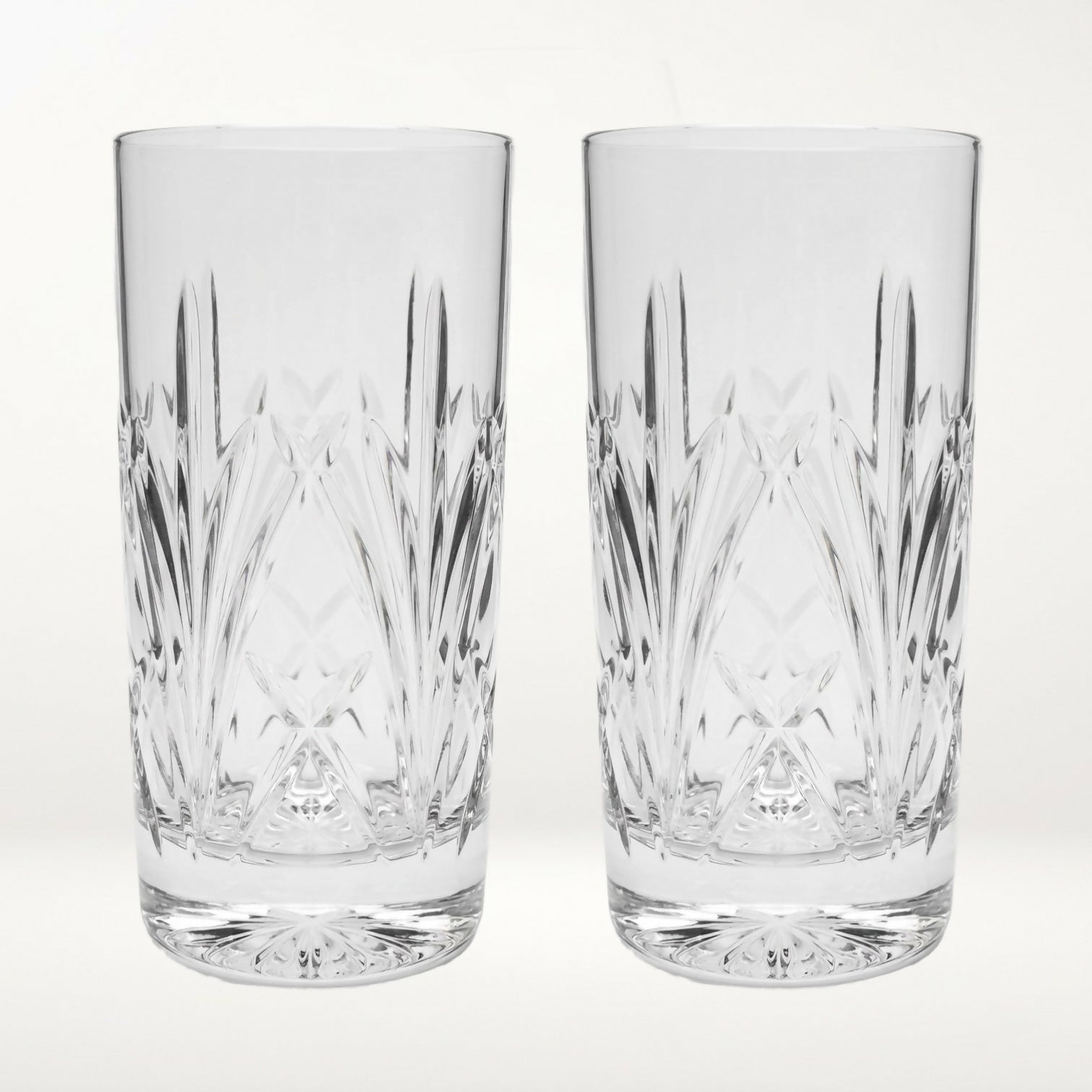 Waterford Brookside Crystal Highball Glasses | Set of 4 | Great Condition