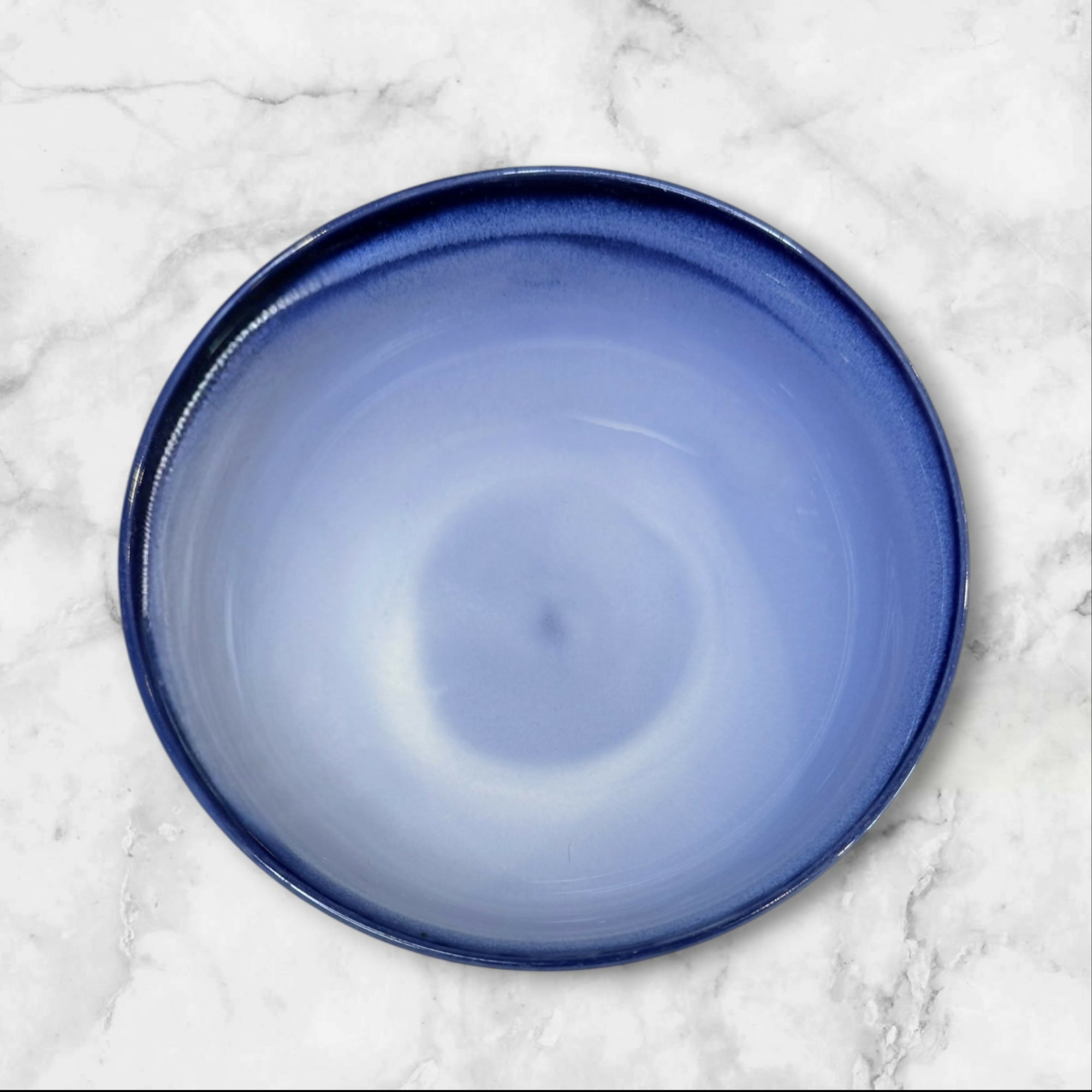 Sango Nova Blue Coupe Cereal Bowls | Set of 3 | Excellent Condition