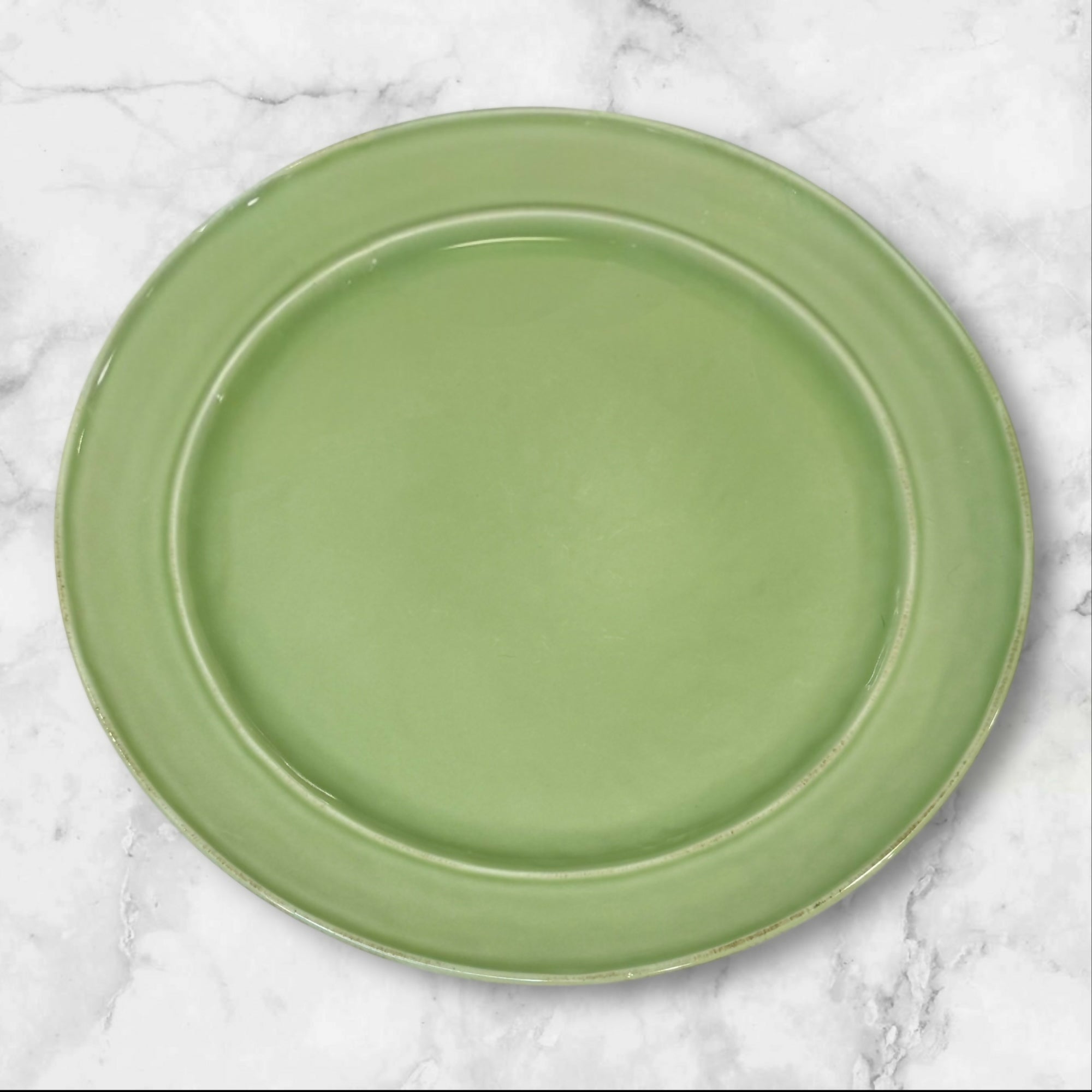 Pottery Barn Cambria Mint Dinner Plates | Set of 2 | Excellent Condition X
