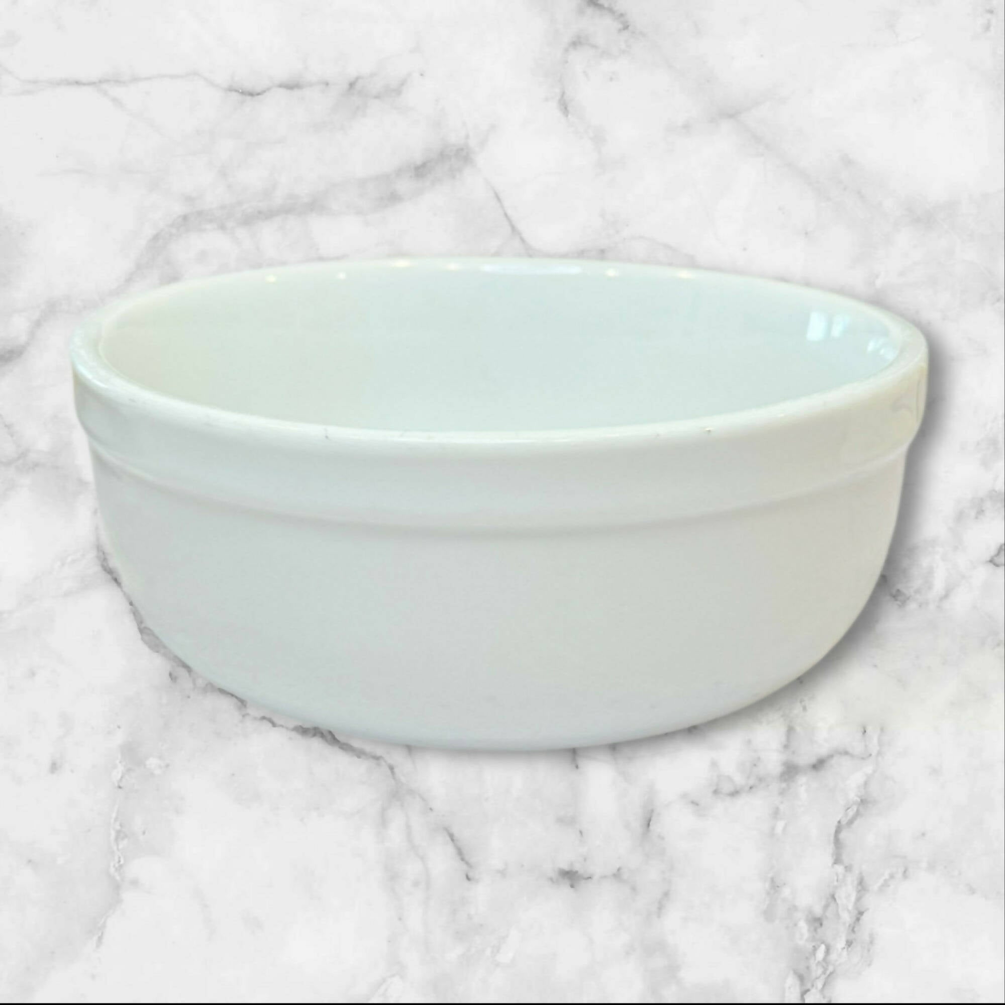 Pottery Barn Du Jour White Coupe Cereal Bowls | Set of 2 | Gently Used