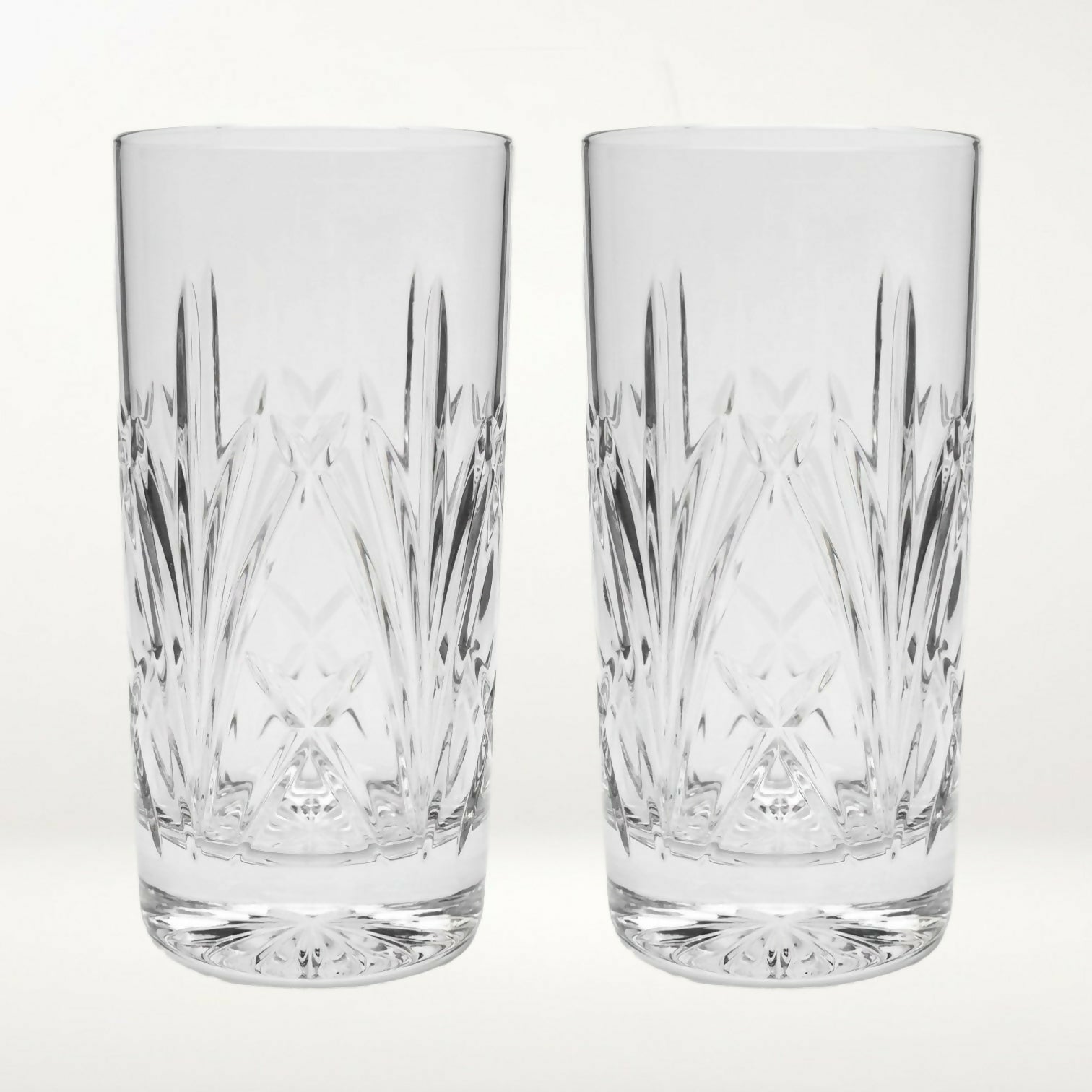 Waterford Crystal Brookside Highball Glasses | Set of 2 | Excellent Condition