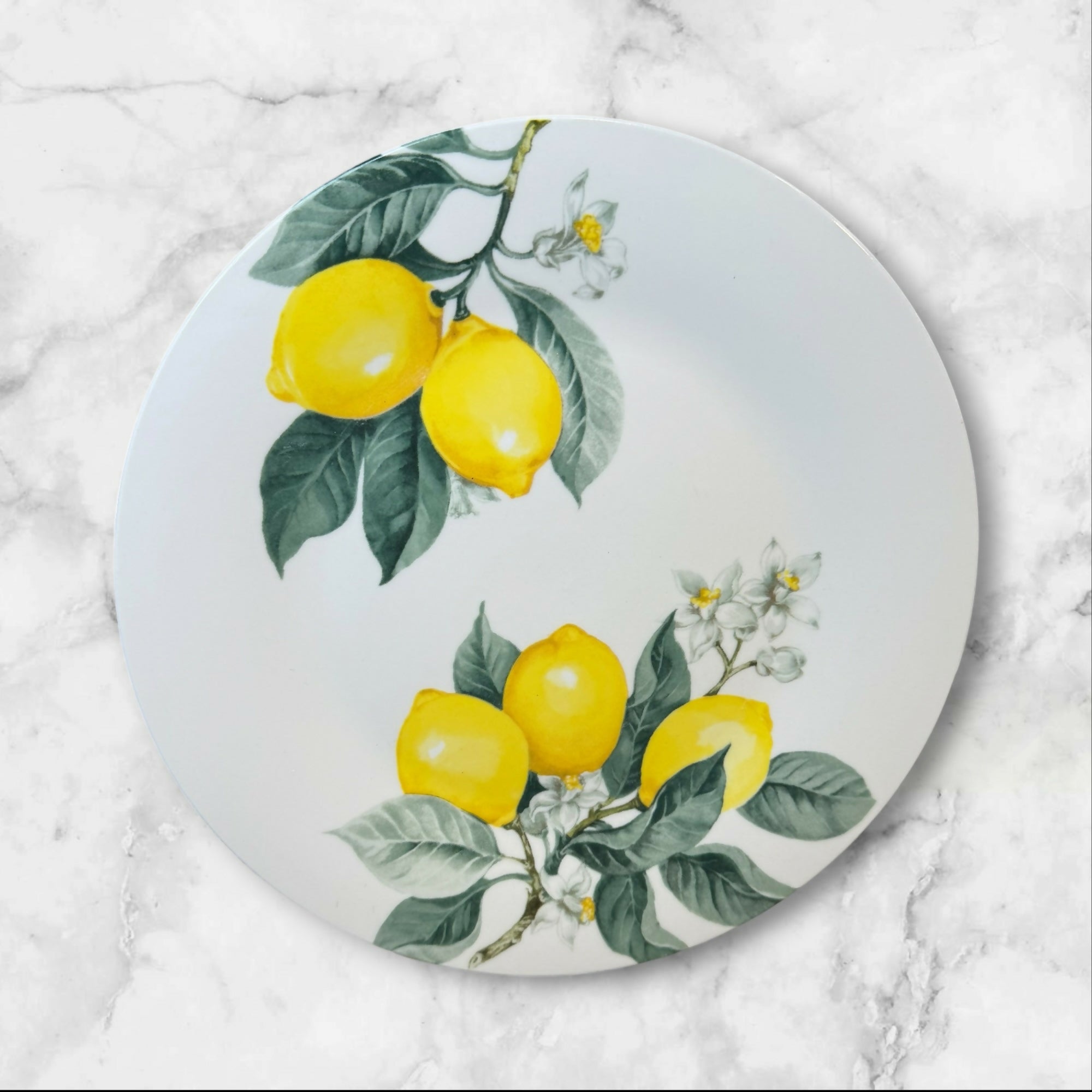Royal Norfolk Lemon Dinner Plates | Set of 4 | Excellent Condition
