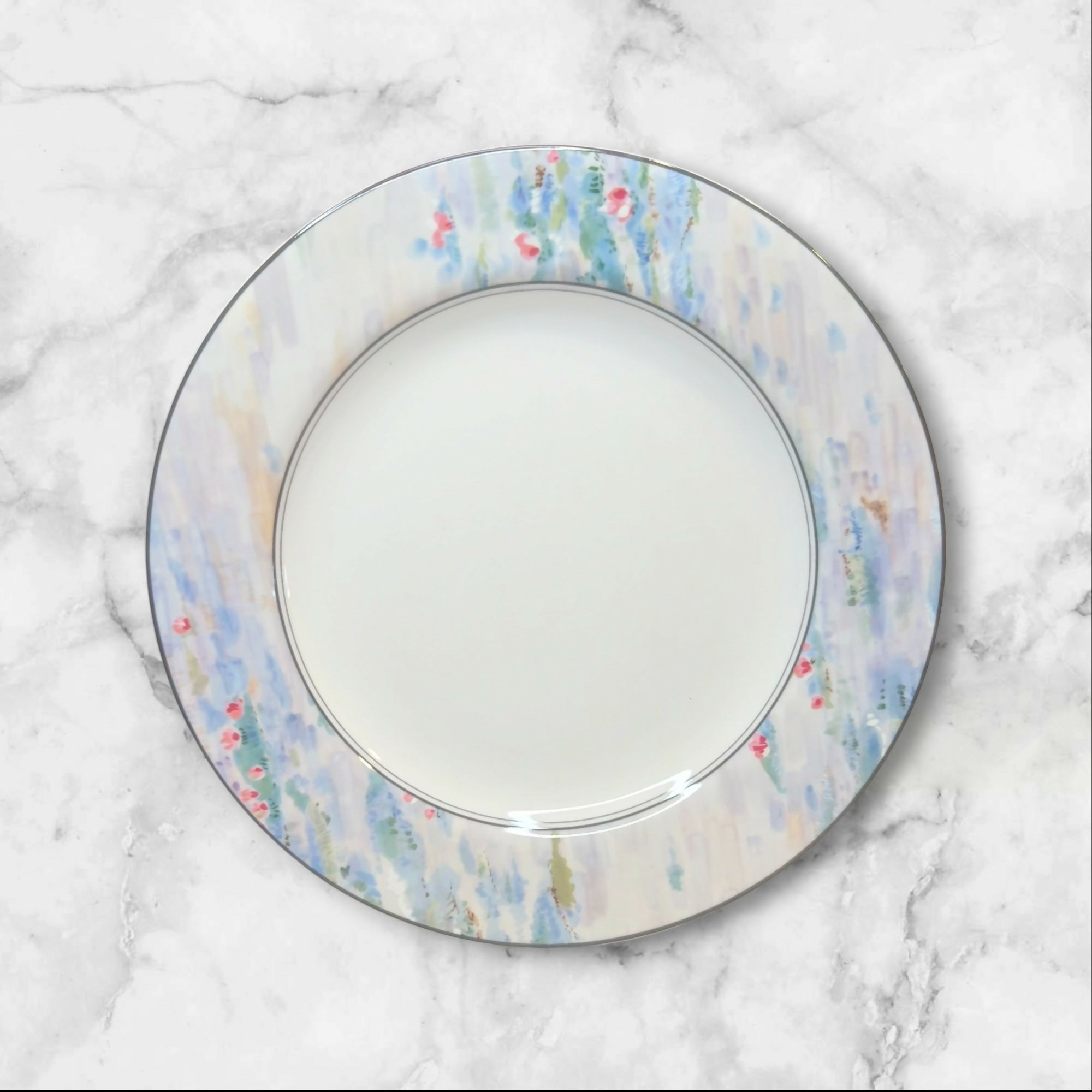 Mikasa Monet Salad Plates Set of 5 Japan Excellent Condition