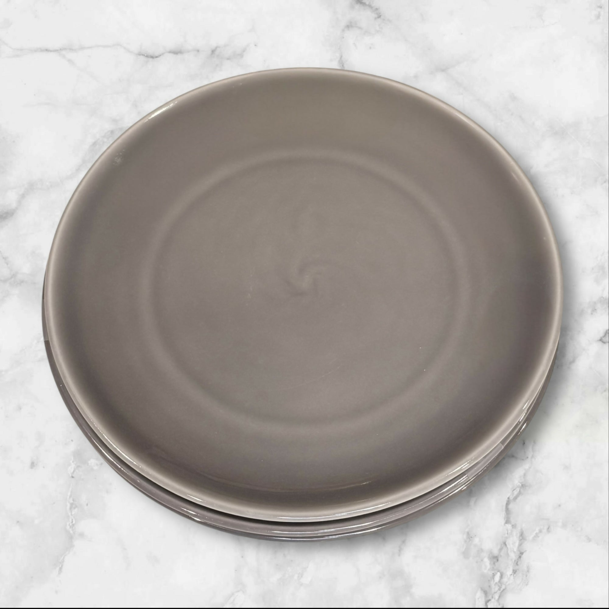 Williams Sonoma Pacifica Gray Salad Plates | Set of 4 | 9 1/8” | Good Condition