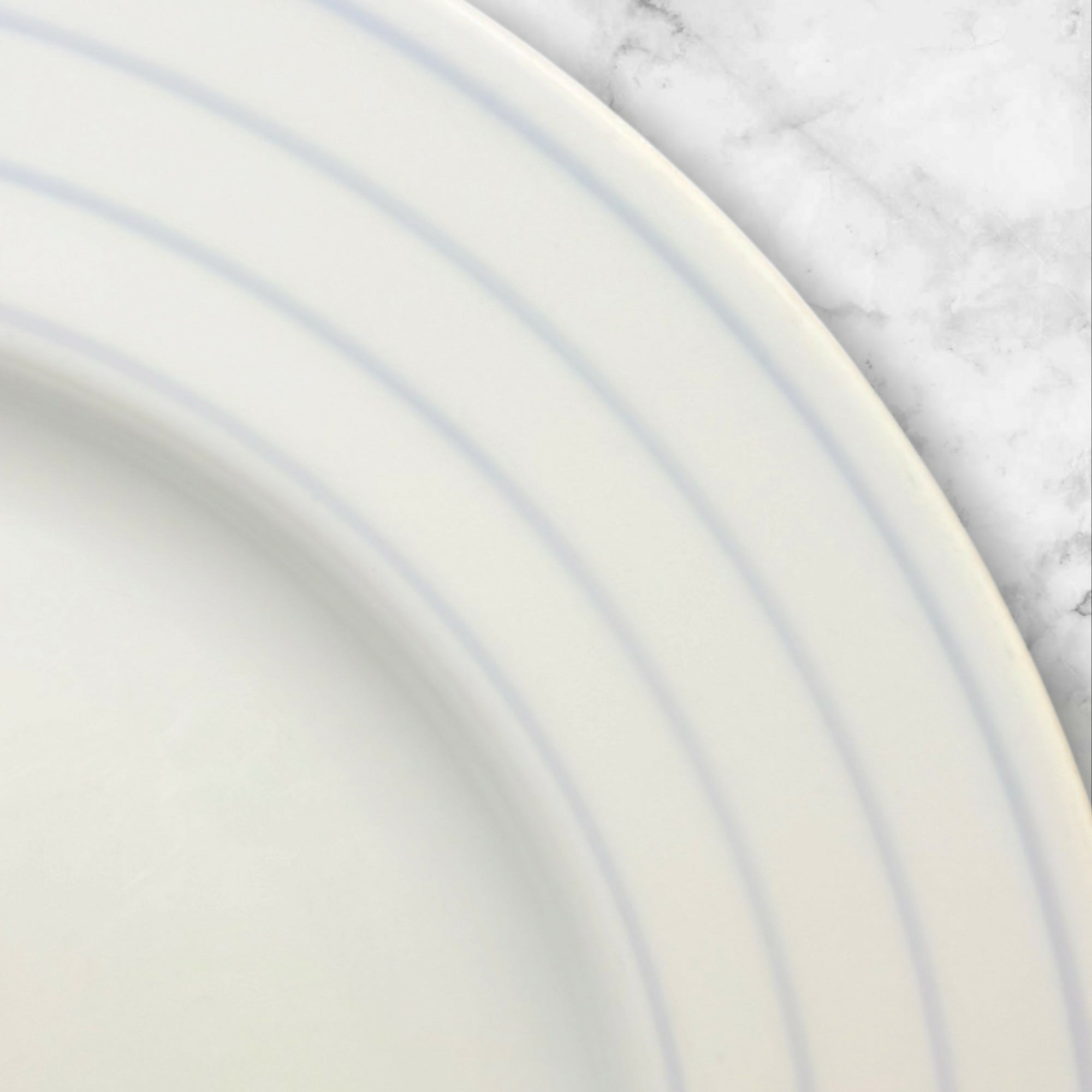 Crate & Barrel Jace Porcelain Dinner Plates | Set of 6 | Gently Used