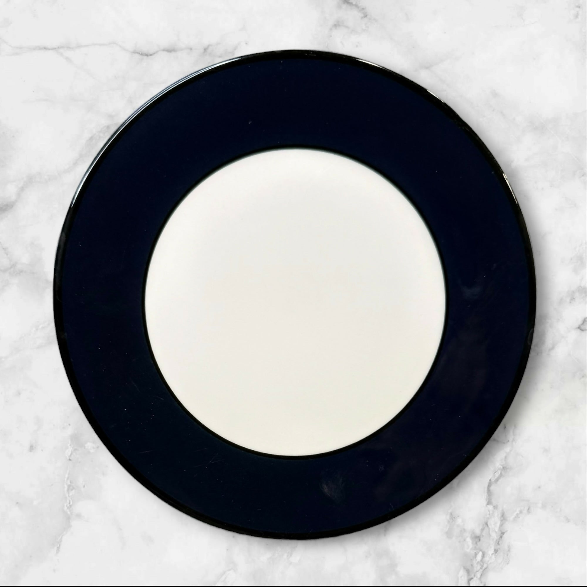 Pagnossin Blue Band Salad Plates Set of 4 | Excellent Condition