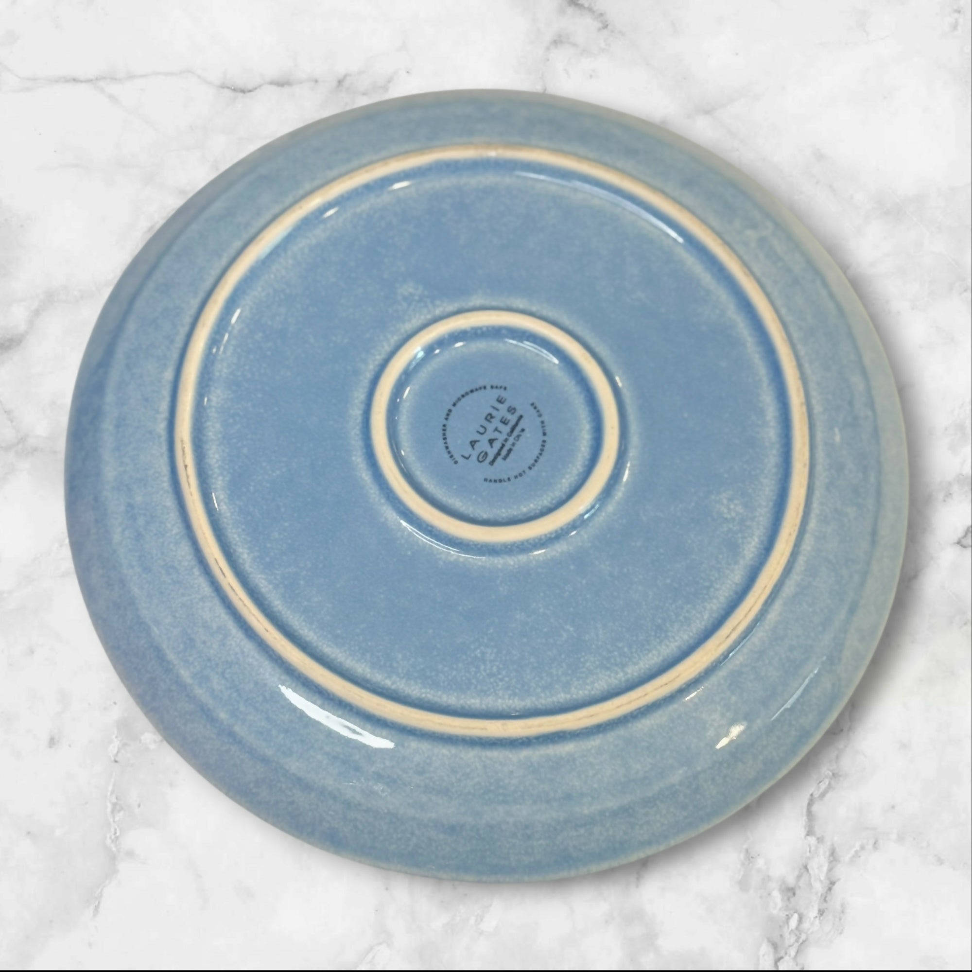 Laurie Gates Amalie Blue Dinner Plates | Set of 4 | Excellent Condition