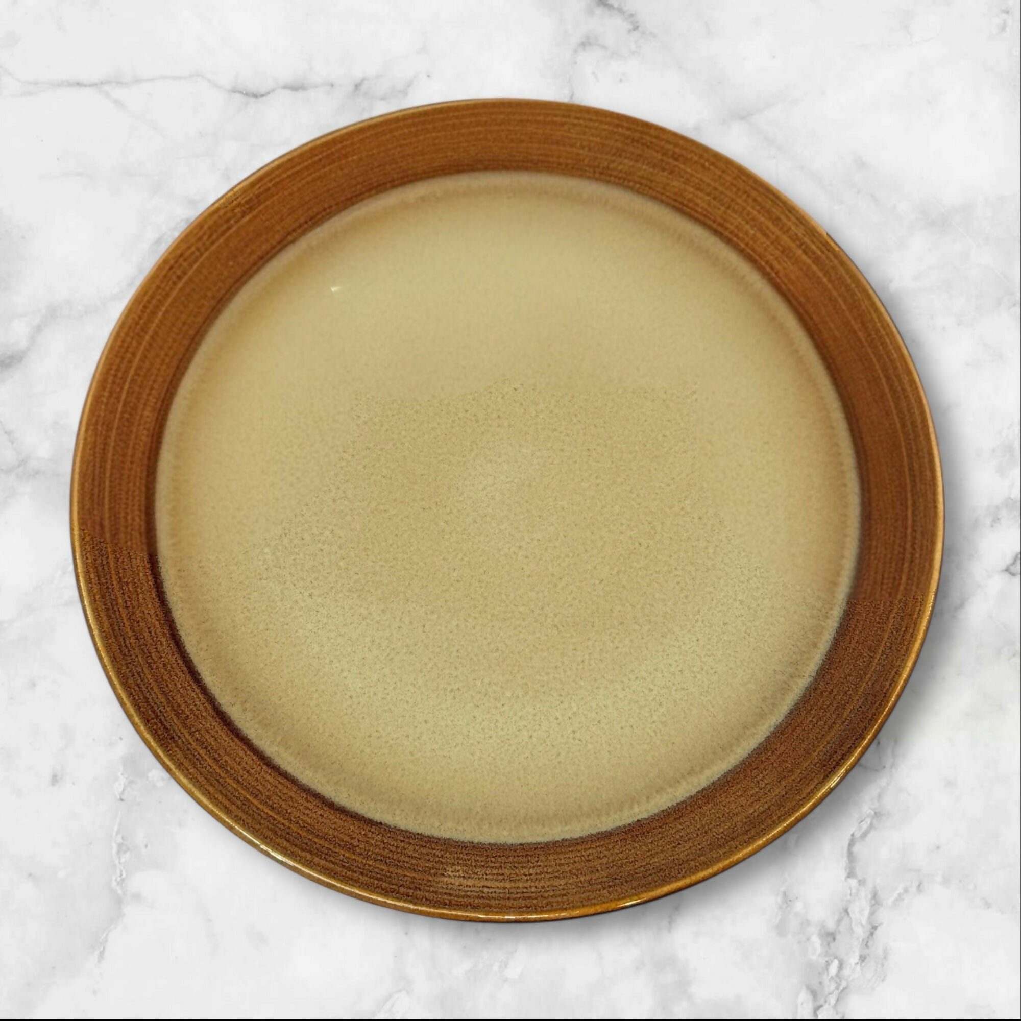 Sango Roma Caramel Dinner & Salad Plates | Set of 8 | Excellent Condition