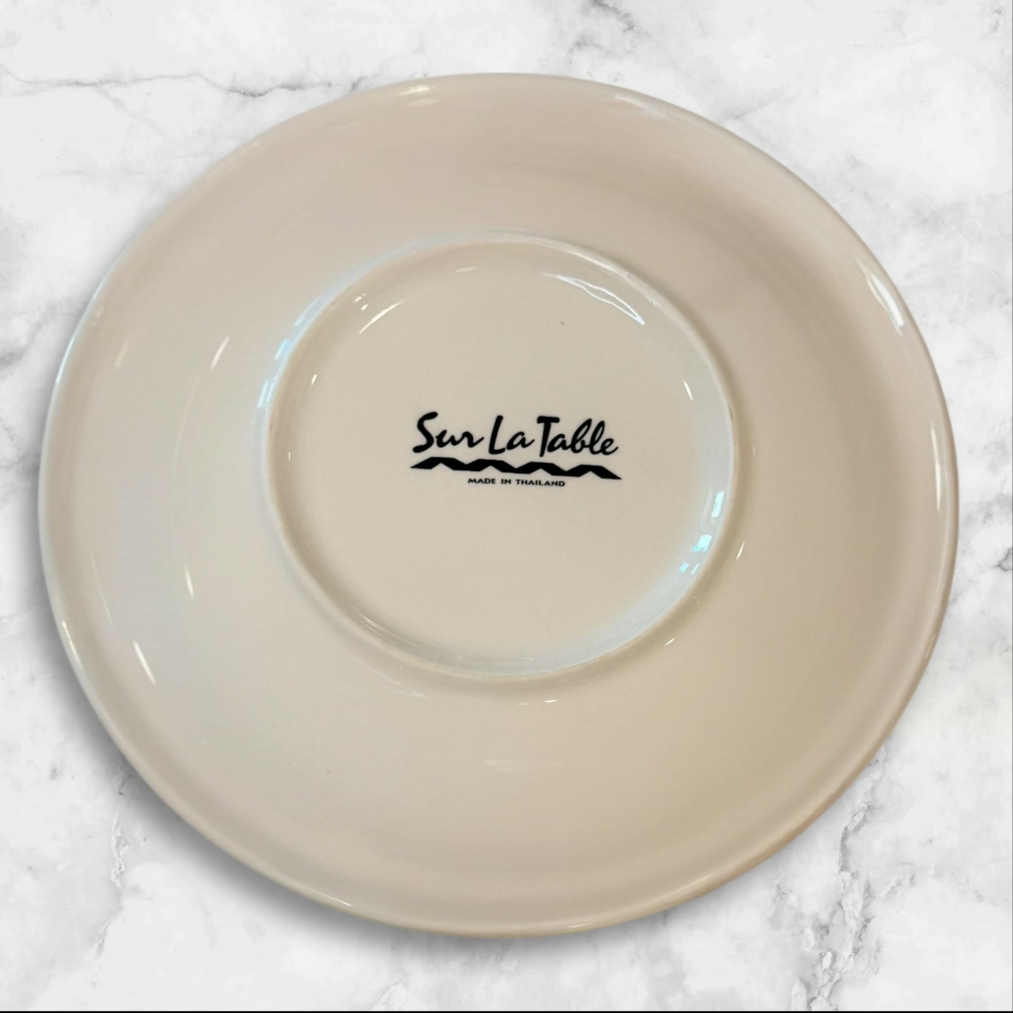 Sur La Table Chef Yellow Salad Plates | Set of 4 | Good Condition