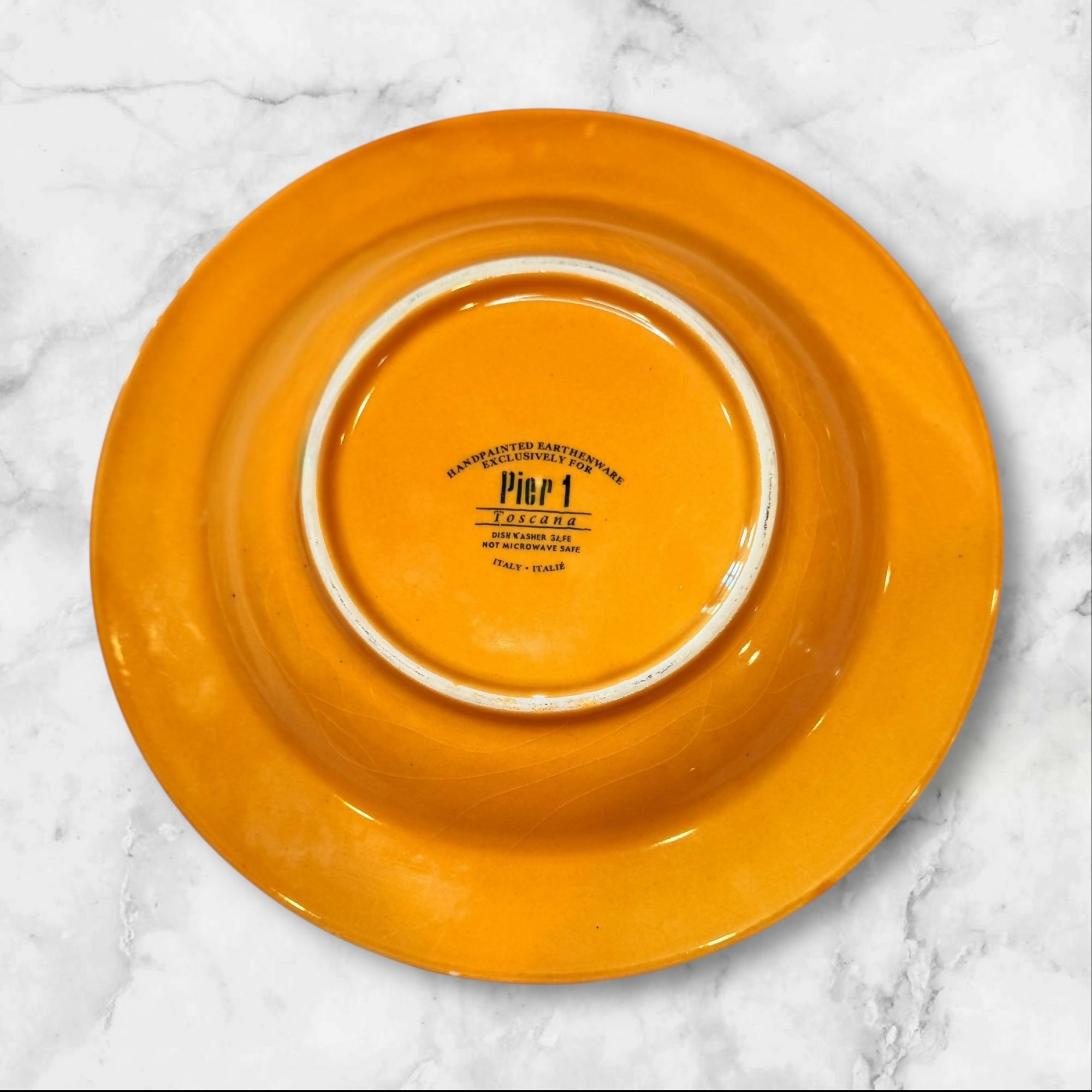 Pier 1 Toscana Gold Soup Pasta Bowls | Set of 4 | Great Condition