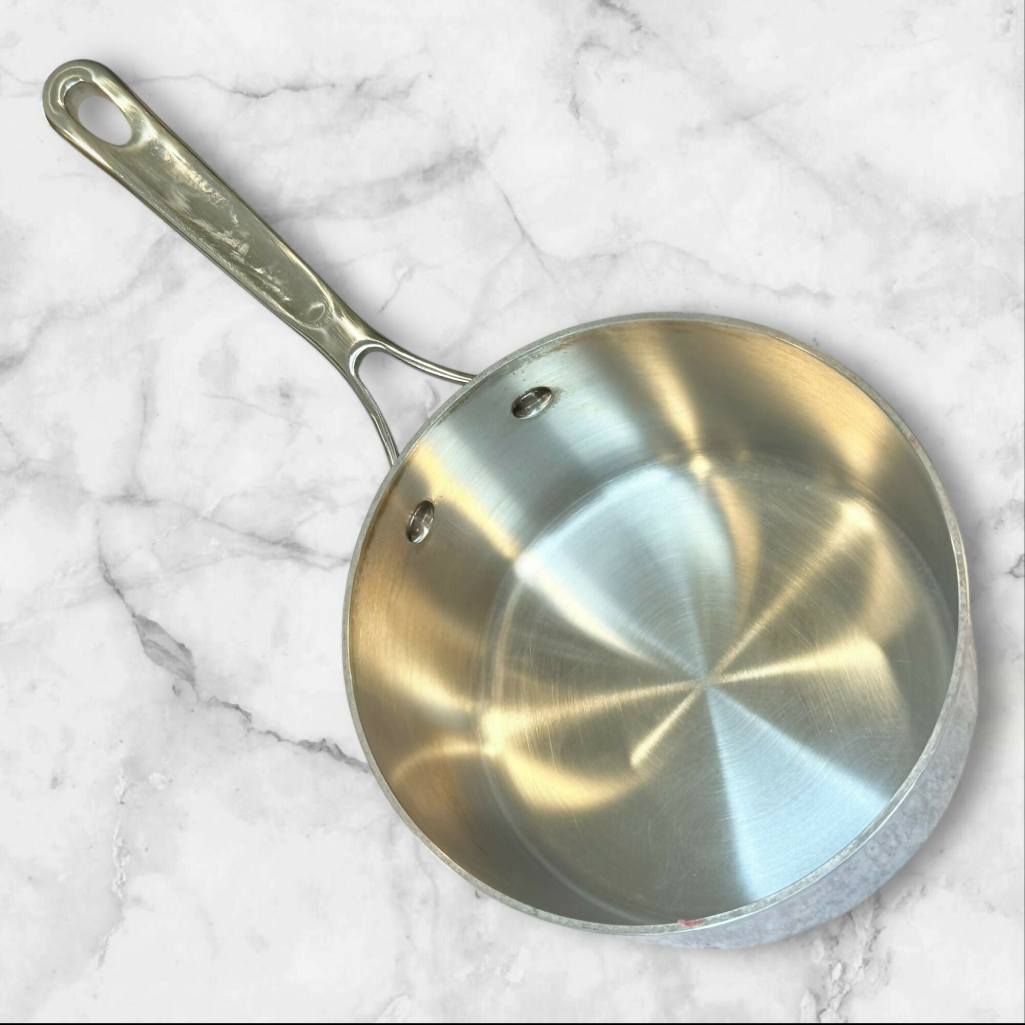 Kirkland Signature Tri Ply Clad Stainless Steel Saucepan 3 Qt | Great