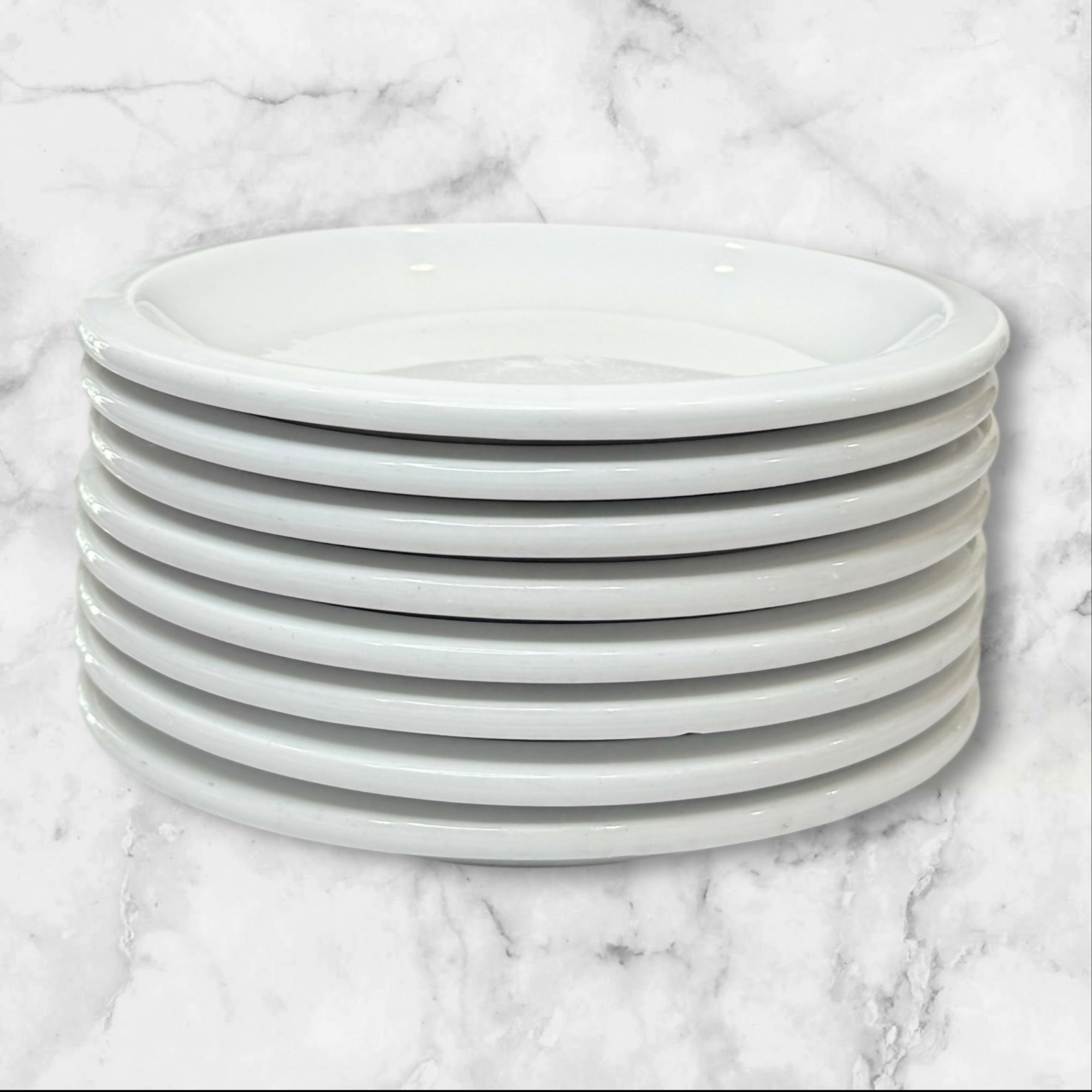 Pottery Barn Suppertime Deep Salad Plates | Set of 8 | Good Condition | China