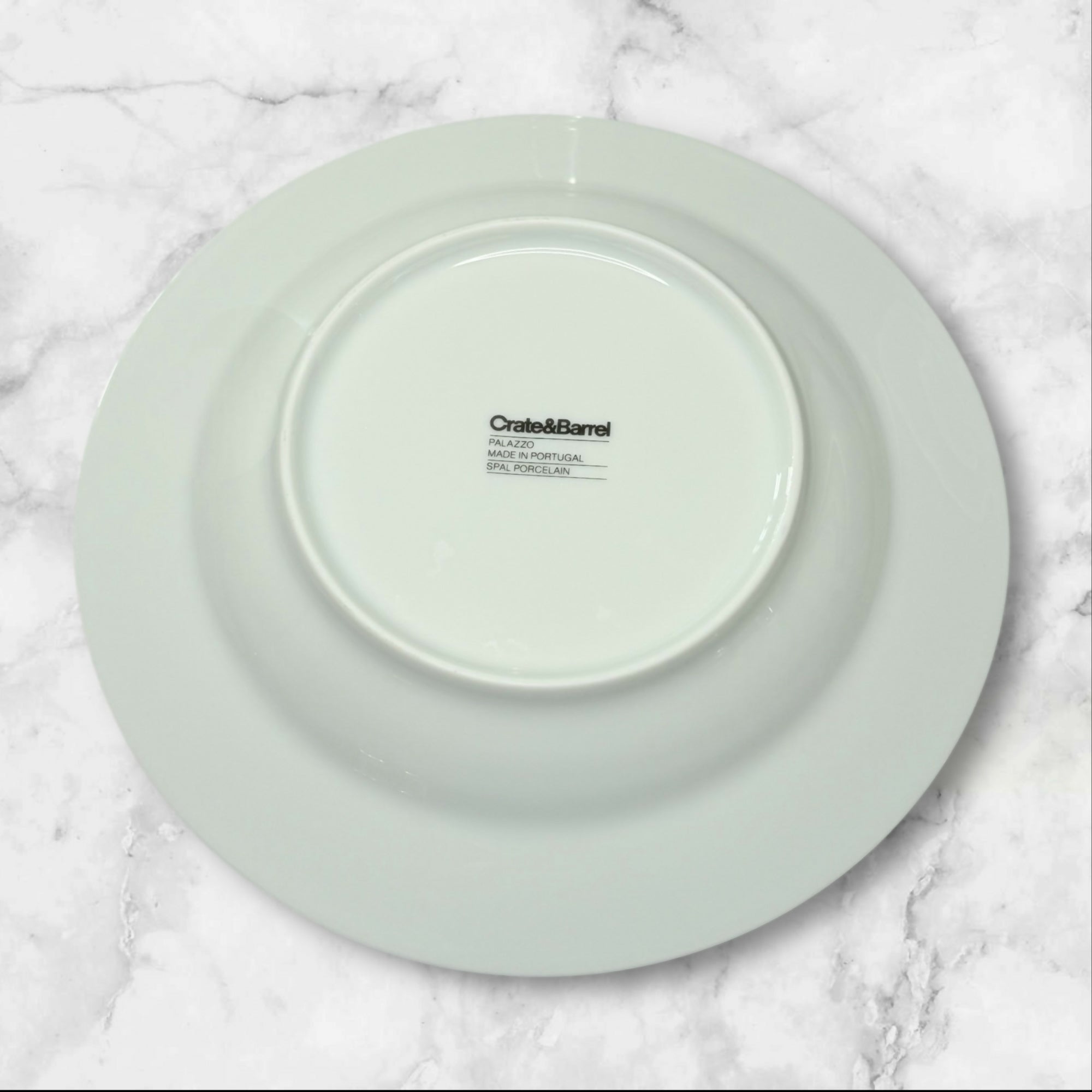 Crate & Barrel Palazzo Rim Soup Bowls Portugal | Set of 4 | Excellent
