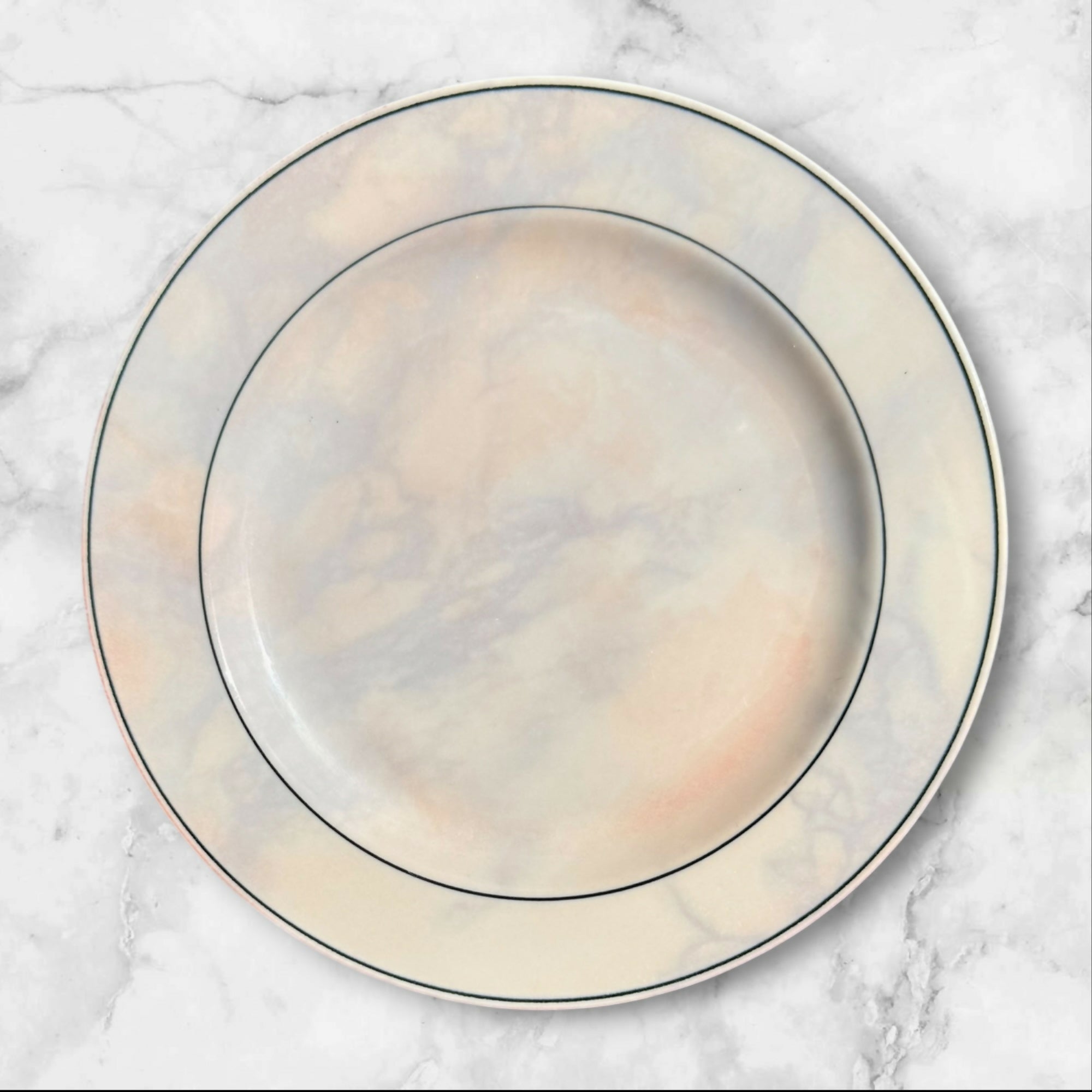 Studio Nova Neopolitan Opal Salad Plates Set of 4 | Excellent Used Condition