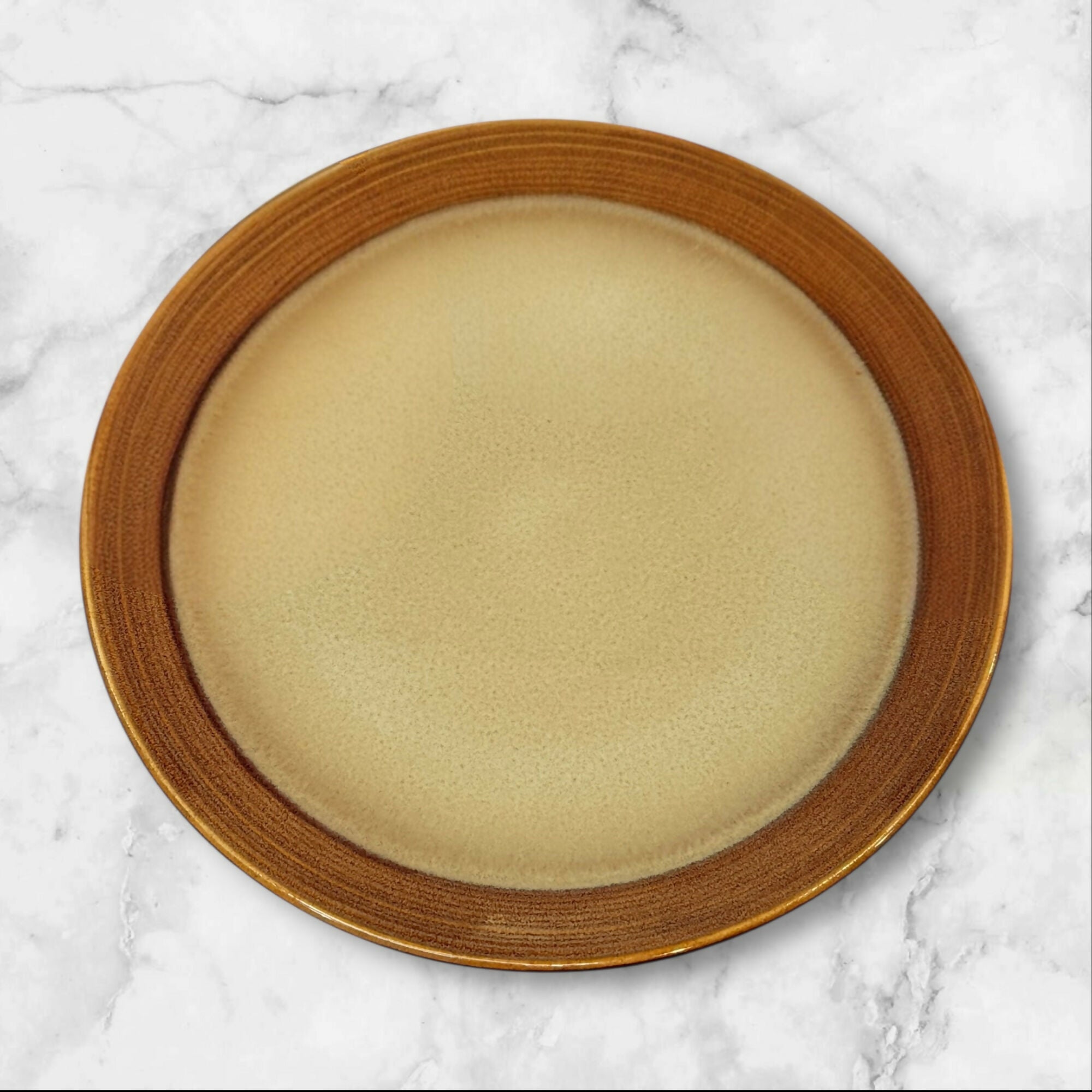Sango Roma Caramel Dinner & Salad Plates | Set of 8 | Excellent Condition