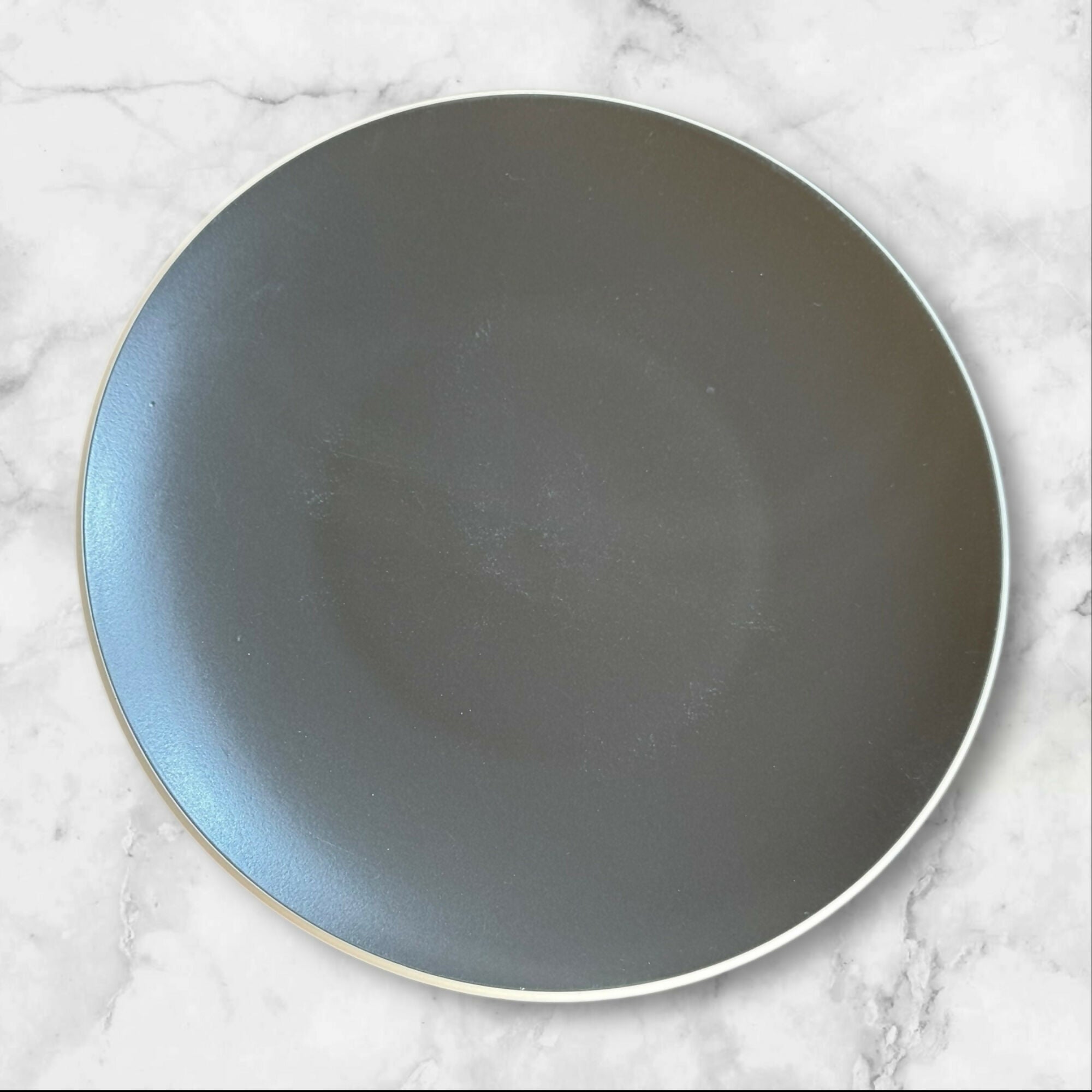 Vera Wang Naturals Graphite Dinner Plates | Set of 5 | Good Condition