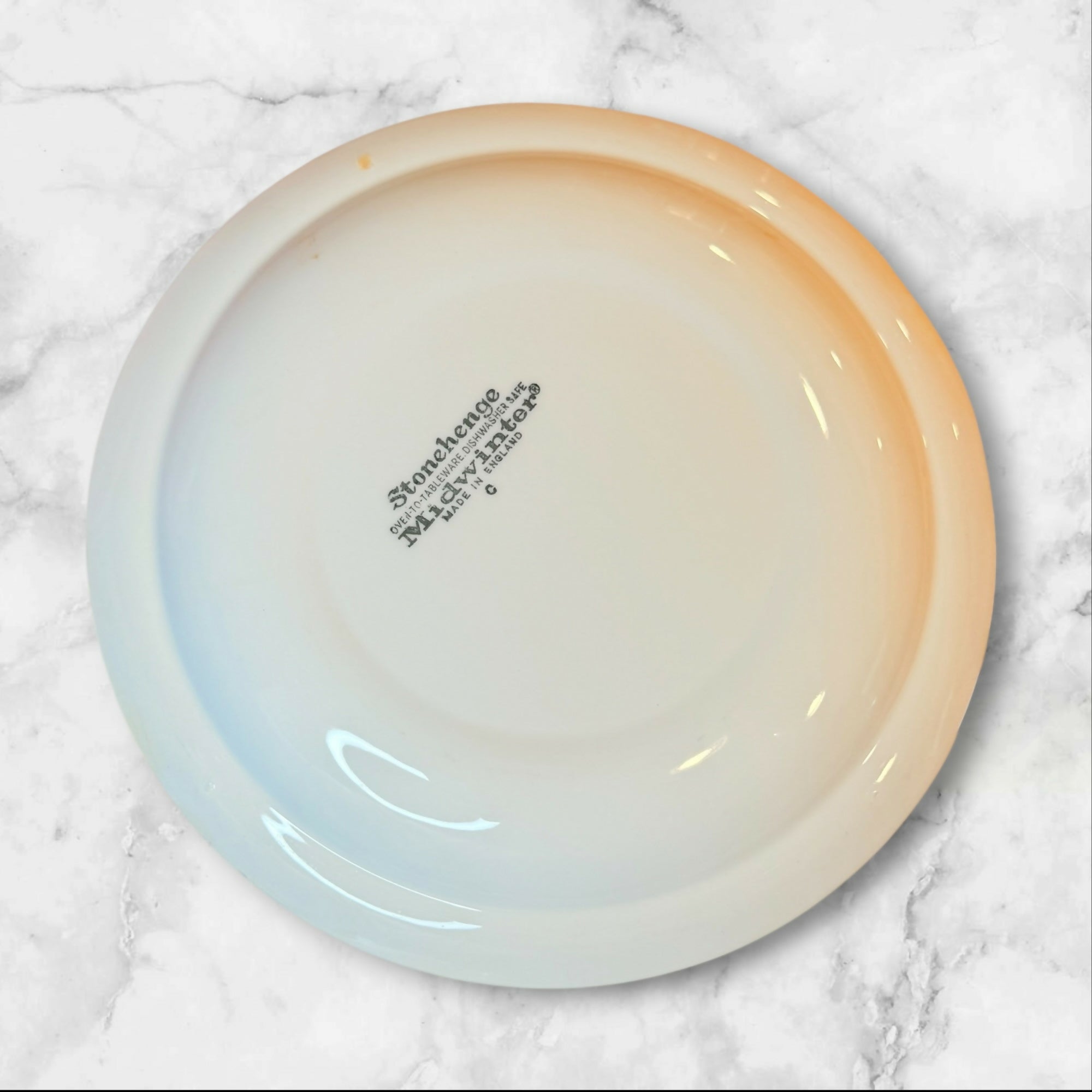 W.R. Midwinter Stonehenge White Dinner Plate Set of 4 | White | Excellent Condition