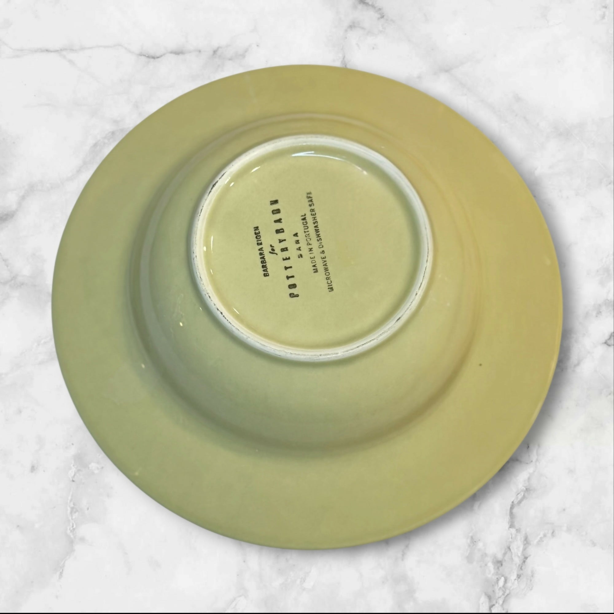 Pottery Barn Dana Soup Pasta Bowls Set of 4 Barbara Eigen Portugal Used