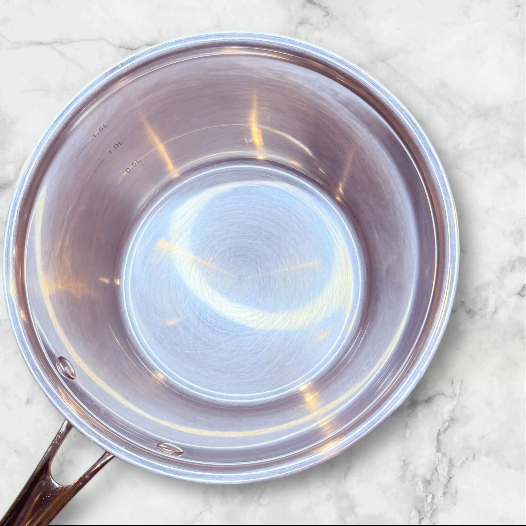 Delmonico’s Heritage 1831 Copper Saucepan 2.4 Qt | Great Condition