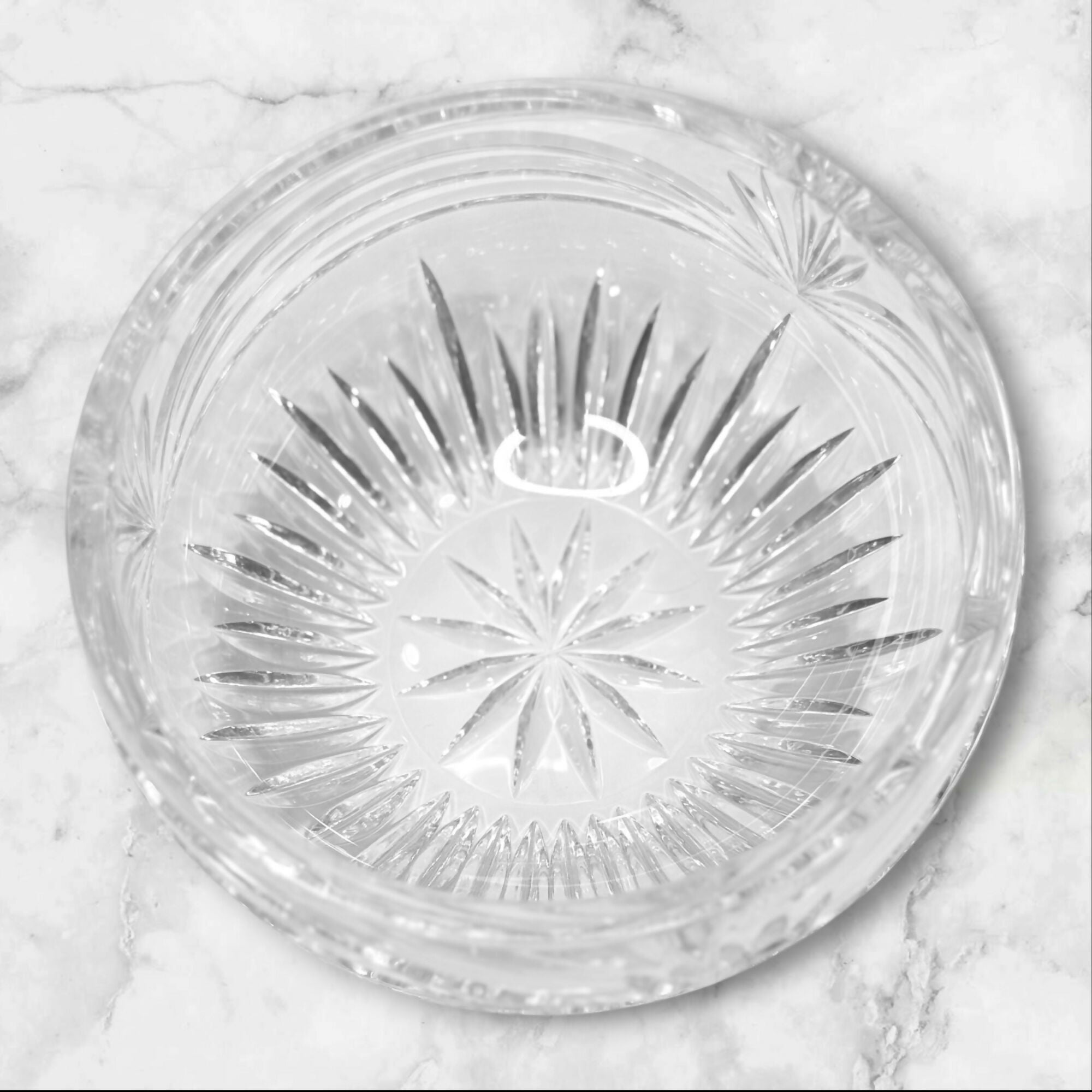 Waterford Crystal Calais Crystal Bowl | Wide Band Cut Glass | Excellent Condition