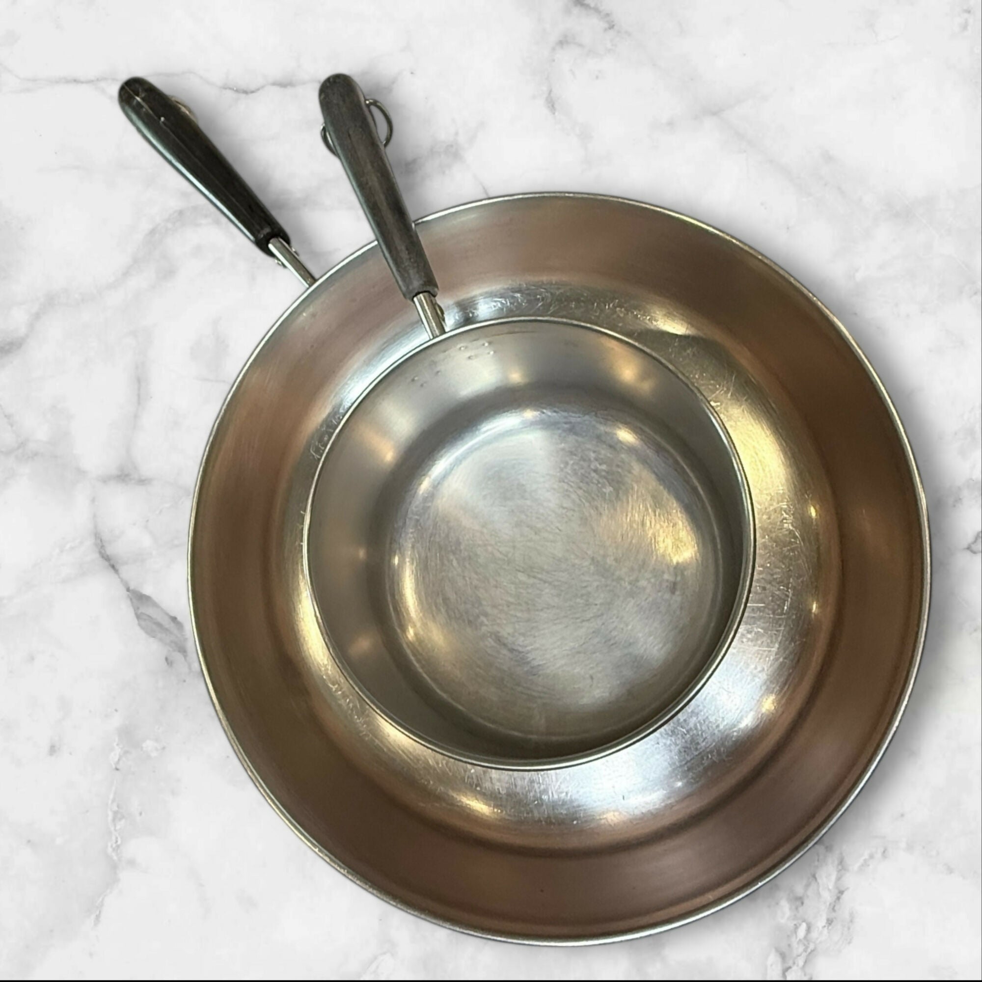 Revere Ware Copper Clad Fry Pan & 1 Qt Saucepan | Set of 2 | Great Condition