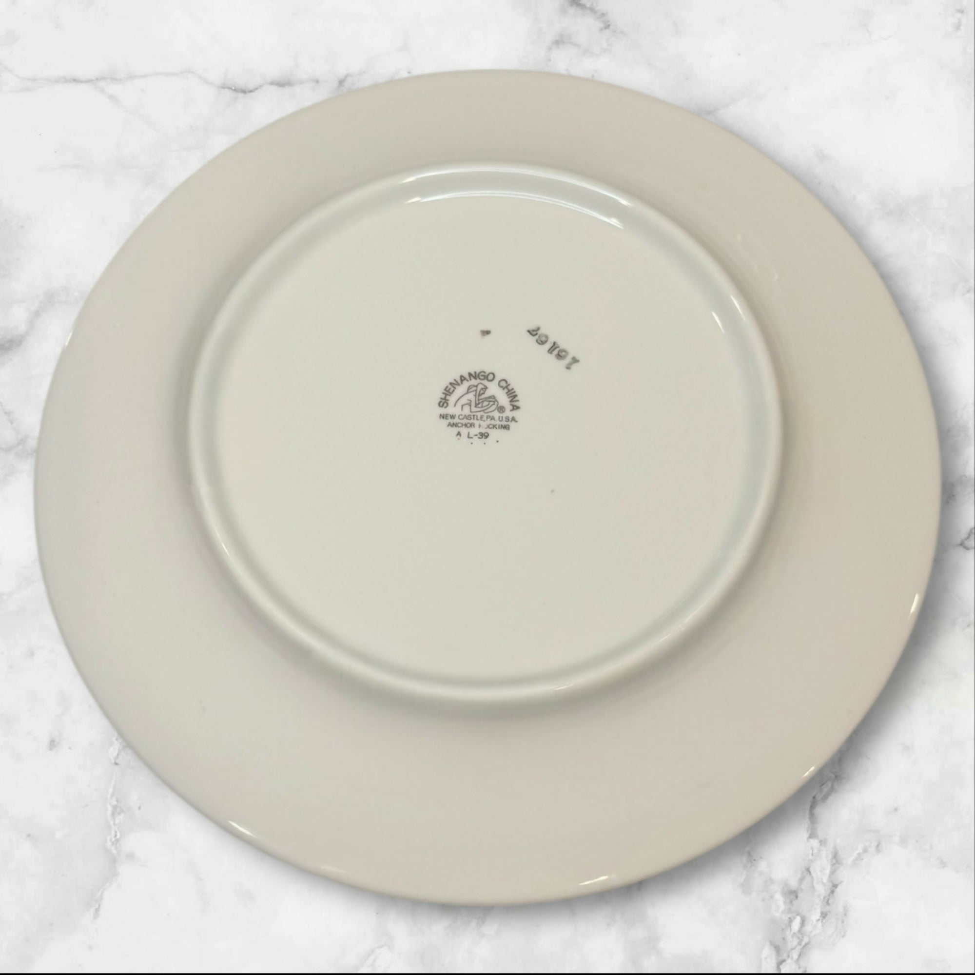 Shenango China US Navy The Admiralty Dinner Plates | Set of 4 | Excellent