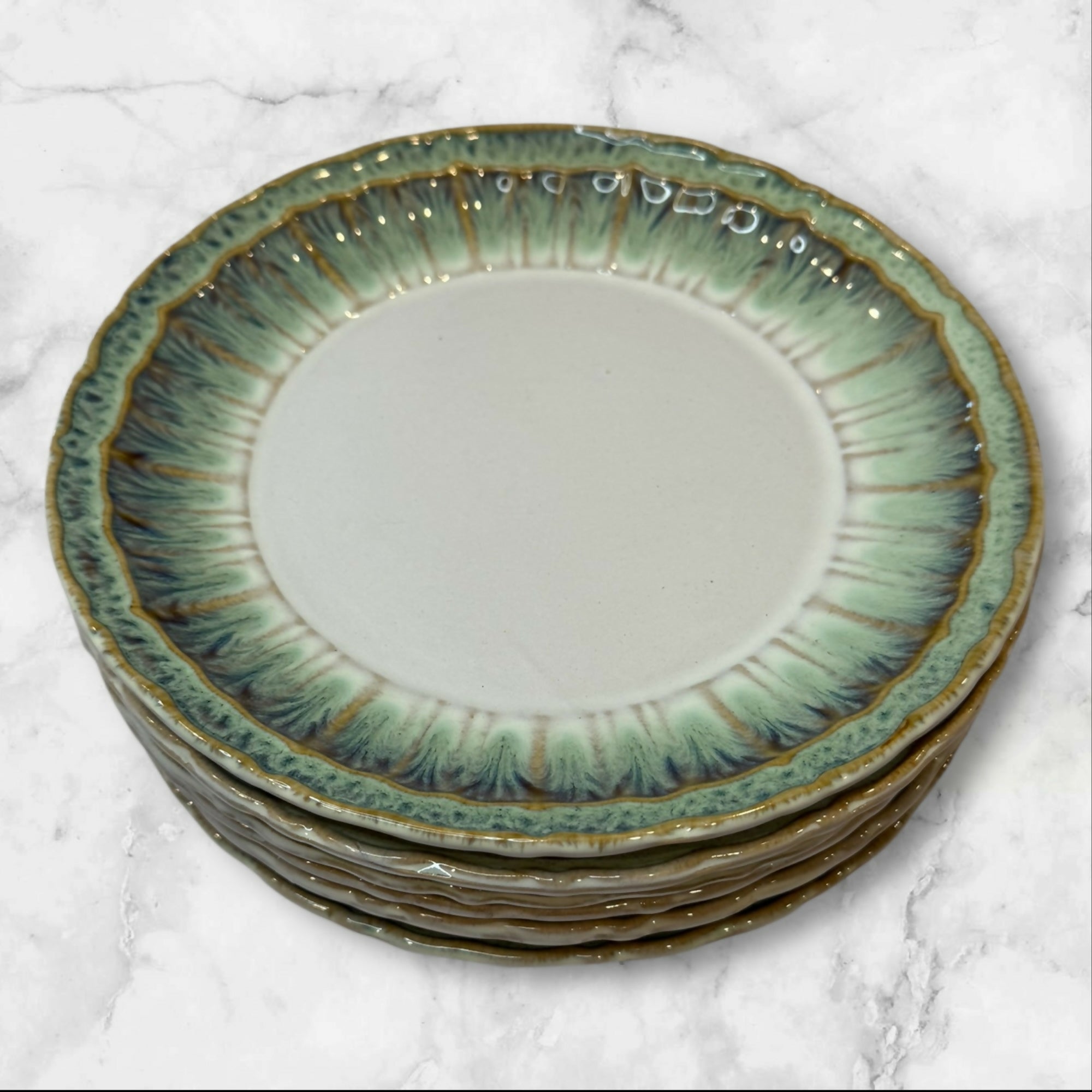 Pier 1 Seaside Salad Plates Blue | Set of 6 | Great Condition