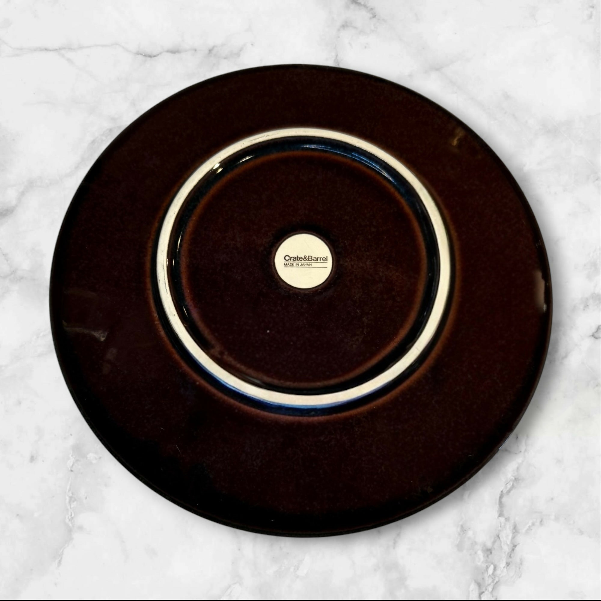 Crate & Barrel Marrakech Red Dinner Plates | Set of 5 | Used Condition