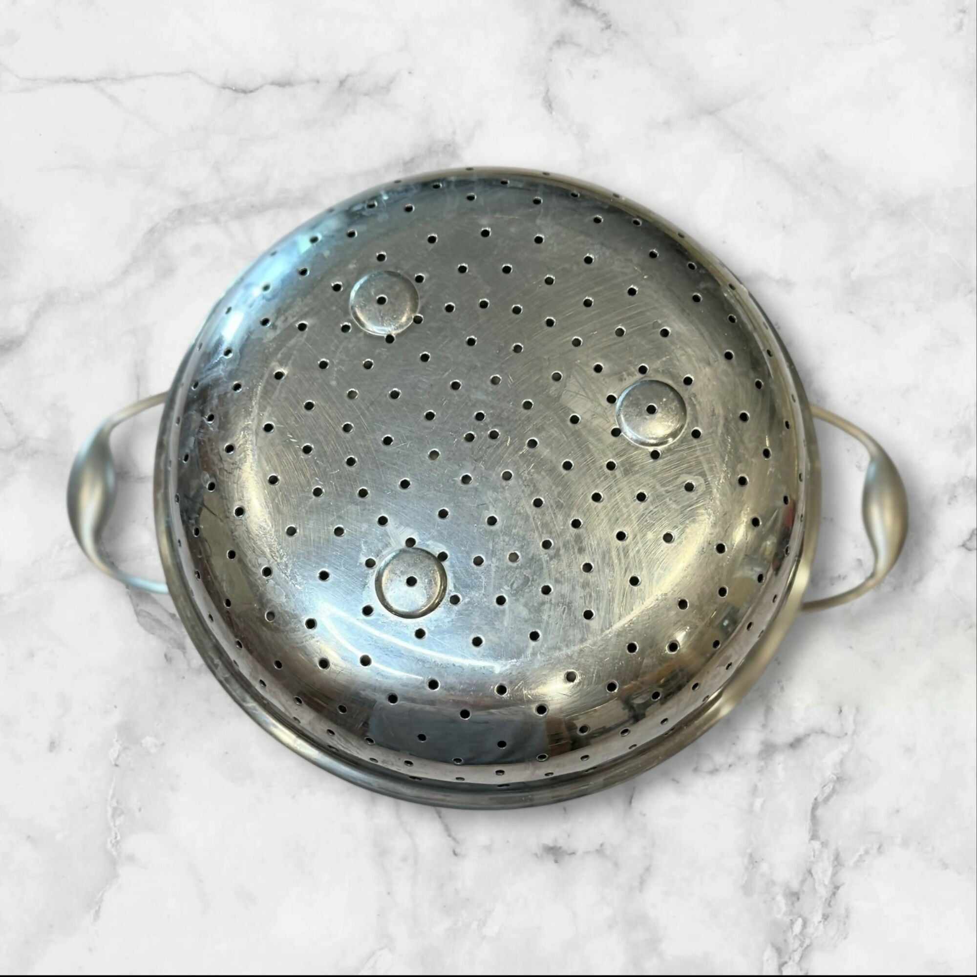 Calphalon Stainless Steel Colander Strainer 10 Inch | Good Condition