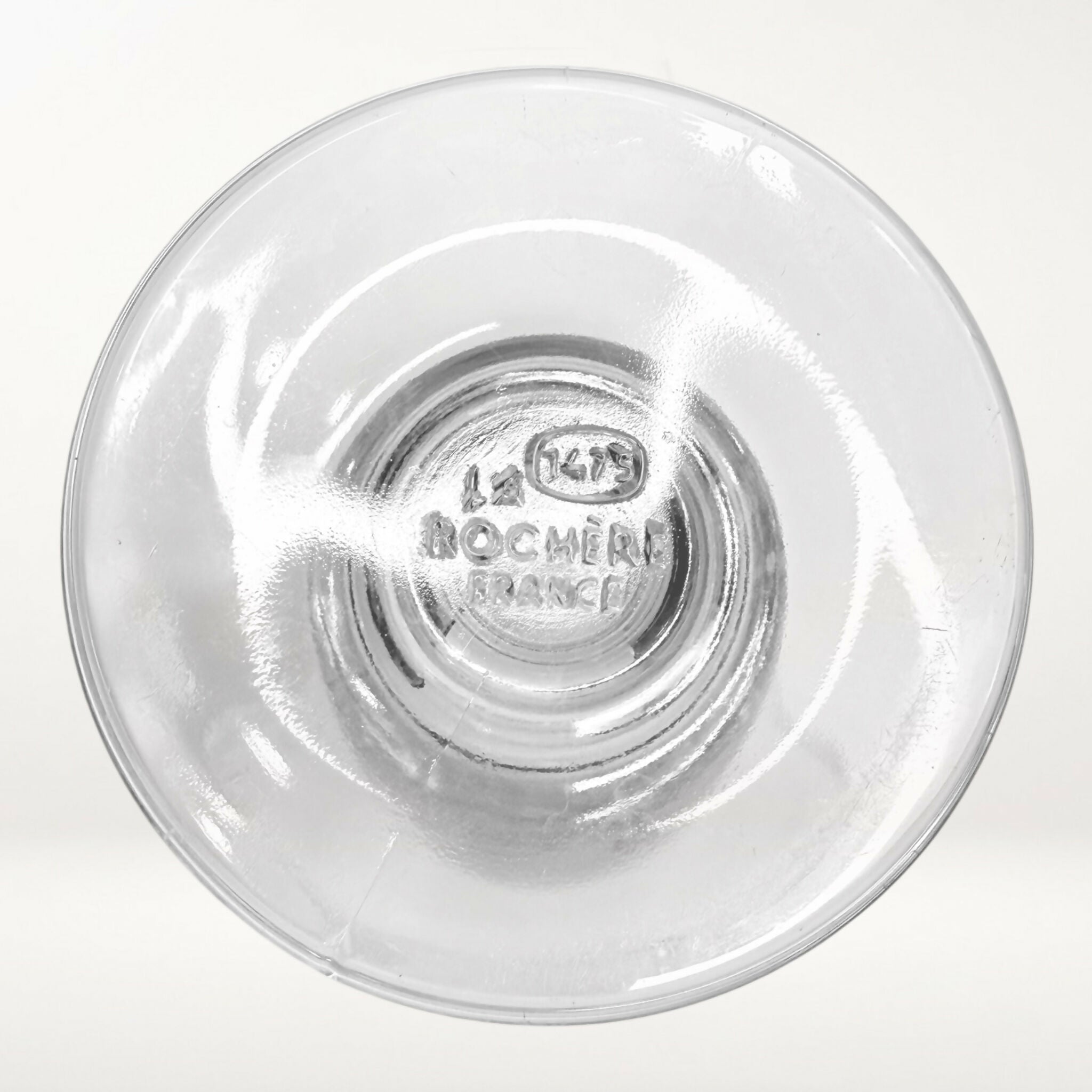 La Rochere Bee Wine Goblets Clear Glass | Set of 3 | Excellent Condition