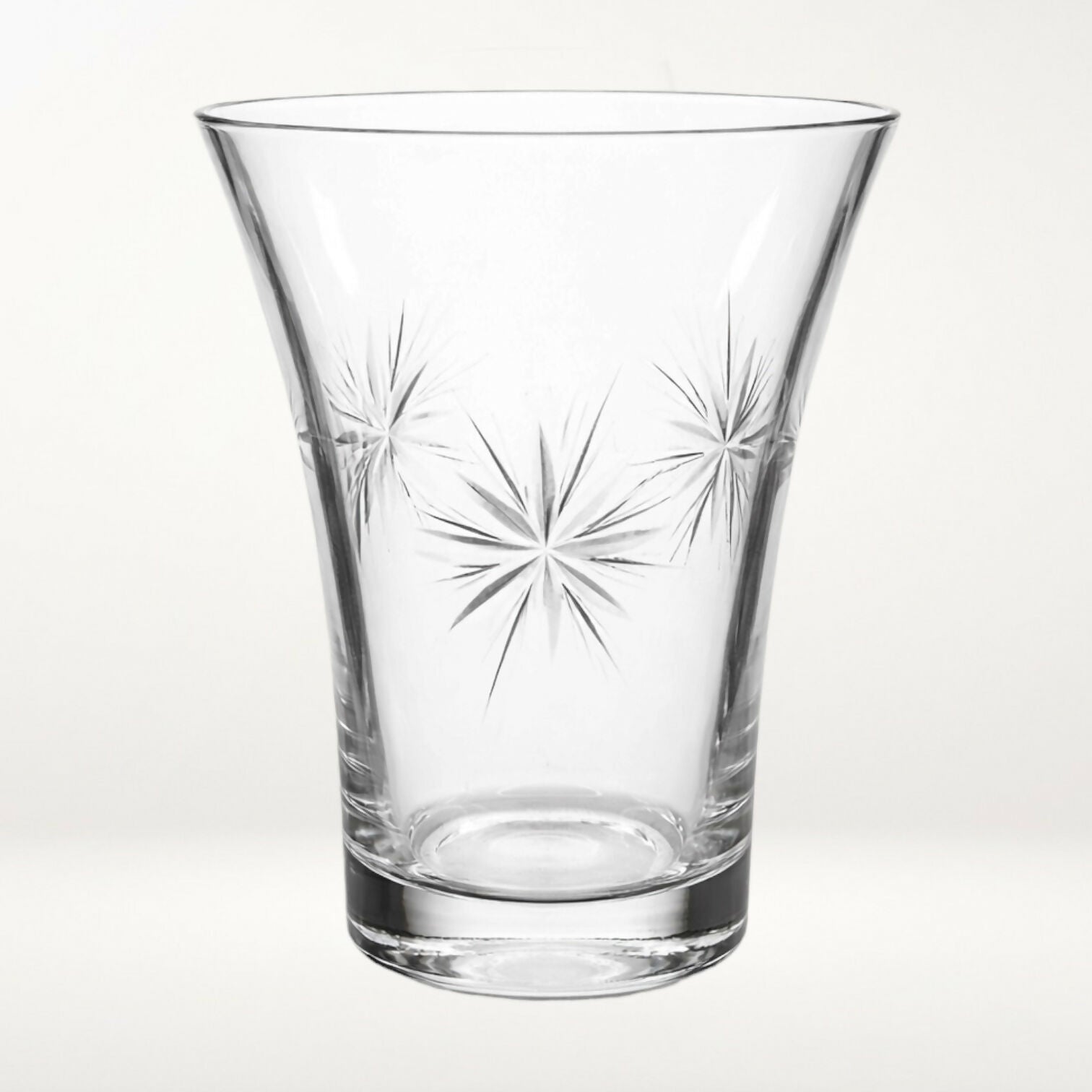 Sevron Starfire Juice Glasses Set of 4 | Etched Starburst | Vintage | Excellent Condition