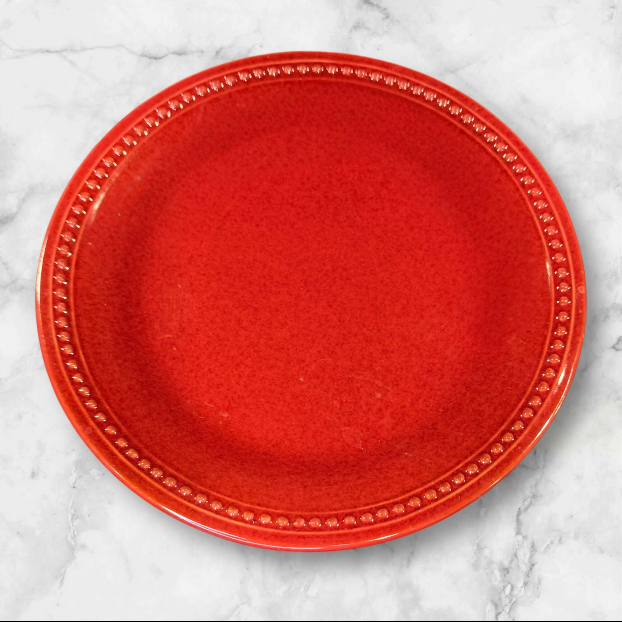 Pier 1 Spice Route Paprika Salad Plates | Set of 4 | Excellent Condition