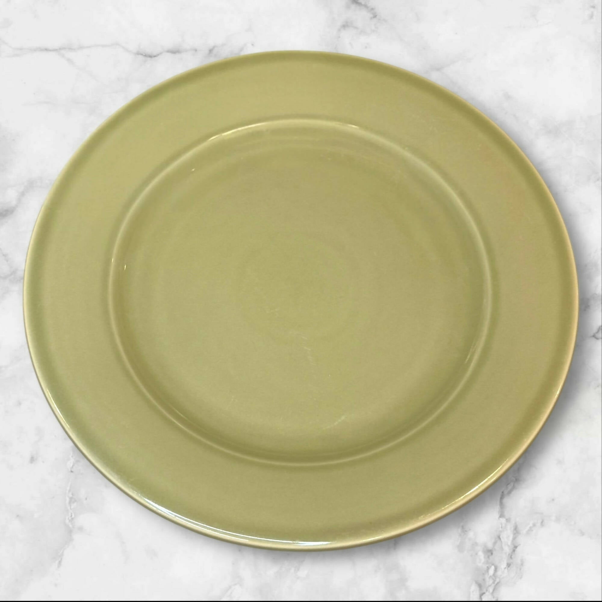 Williams Sonoma Belvedere Sage Dinner Plates | Set of 6 | Excellent Condition
