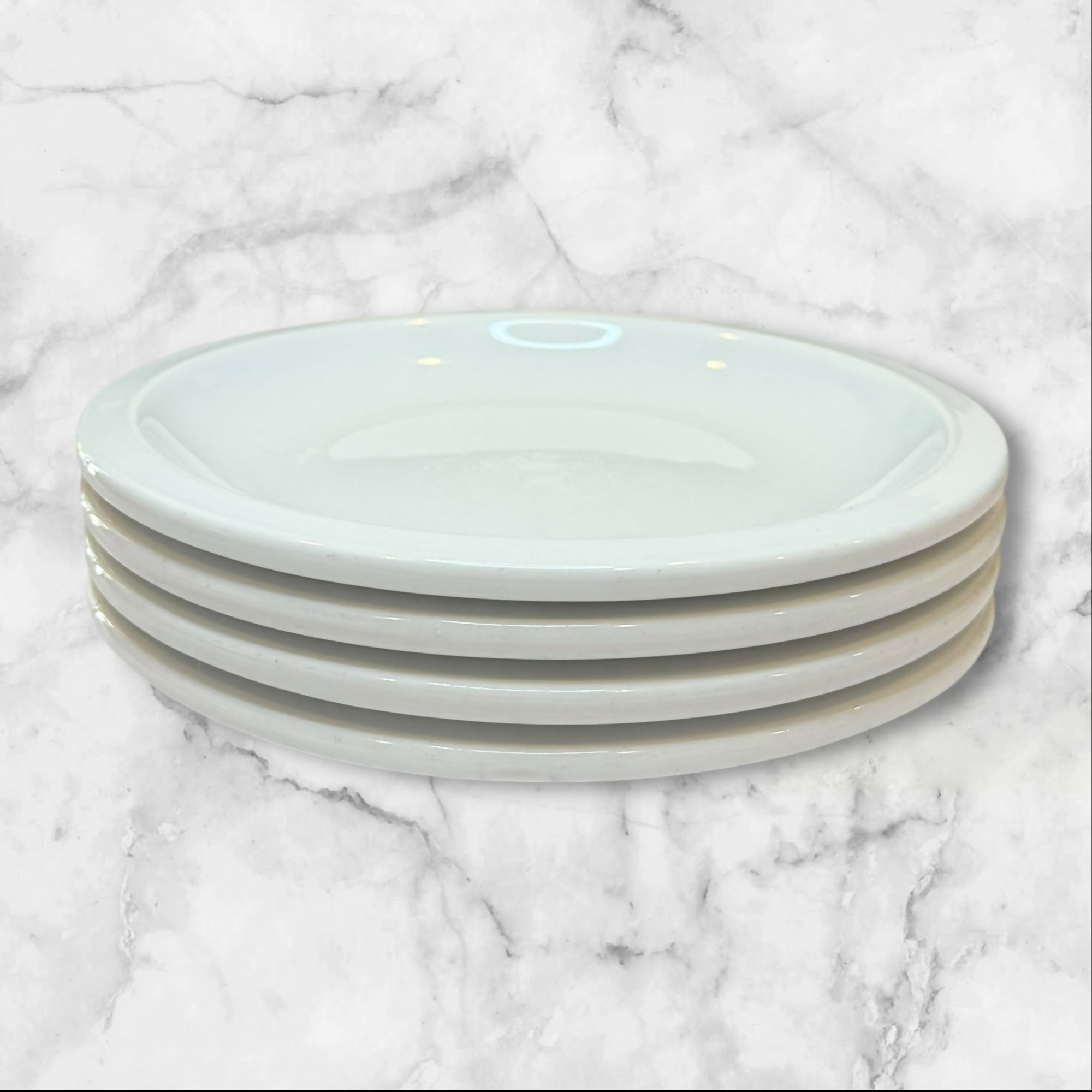 Pottery Barn Suppertime Deep Salad Plates | Set of 8 | Good Condition | China