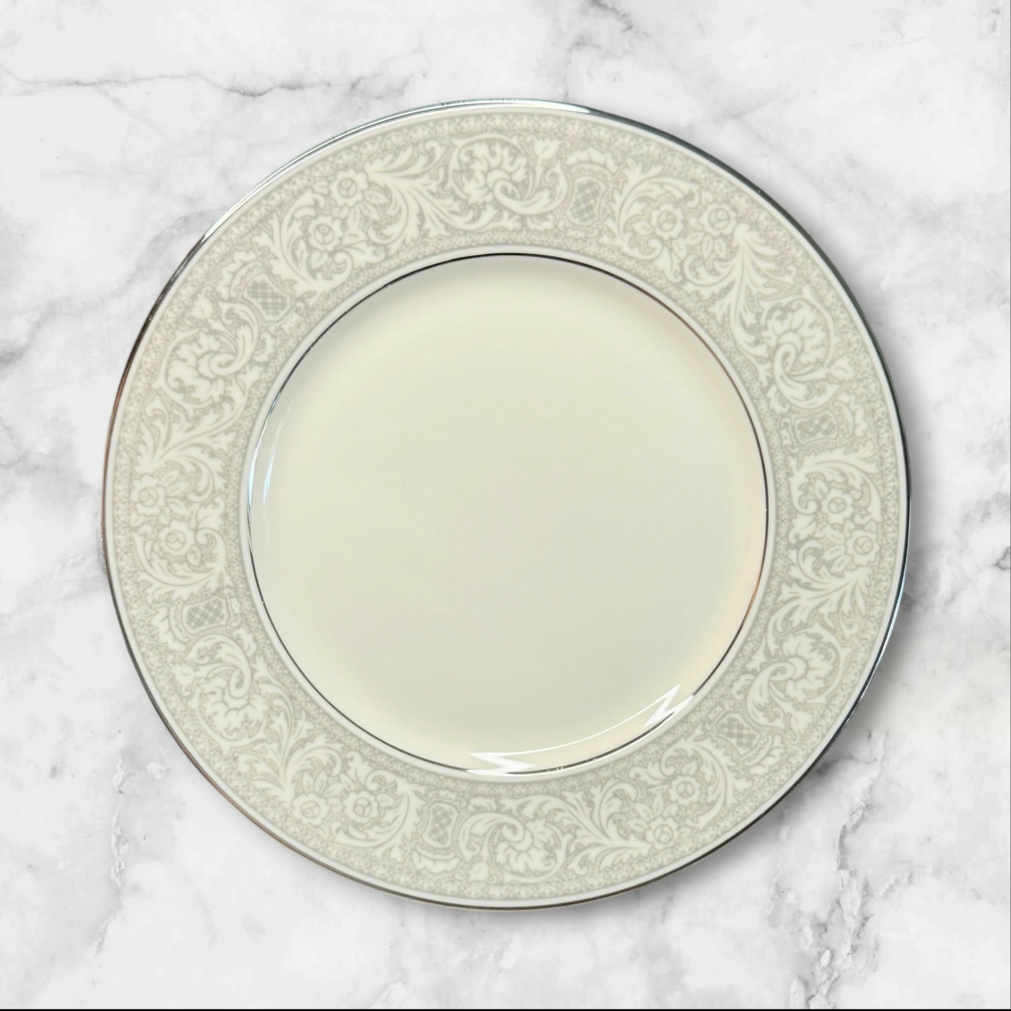 Franciscan Renaissance Platinum Salad Plates Set of 5 | Excellent
