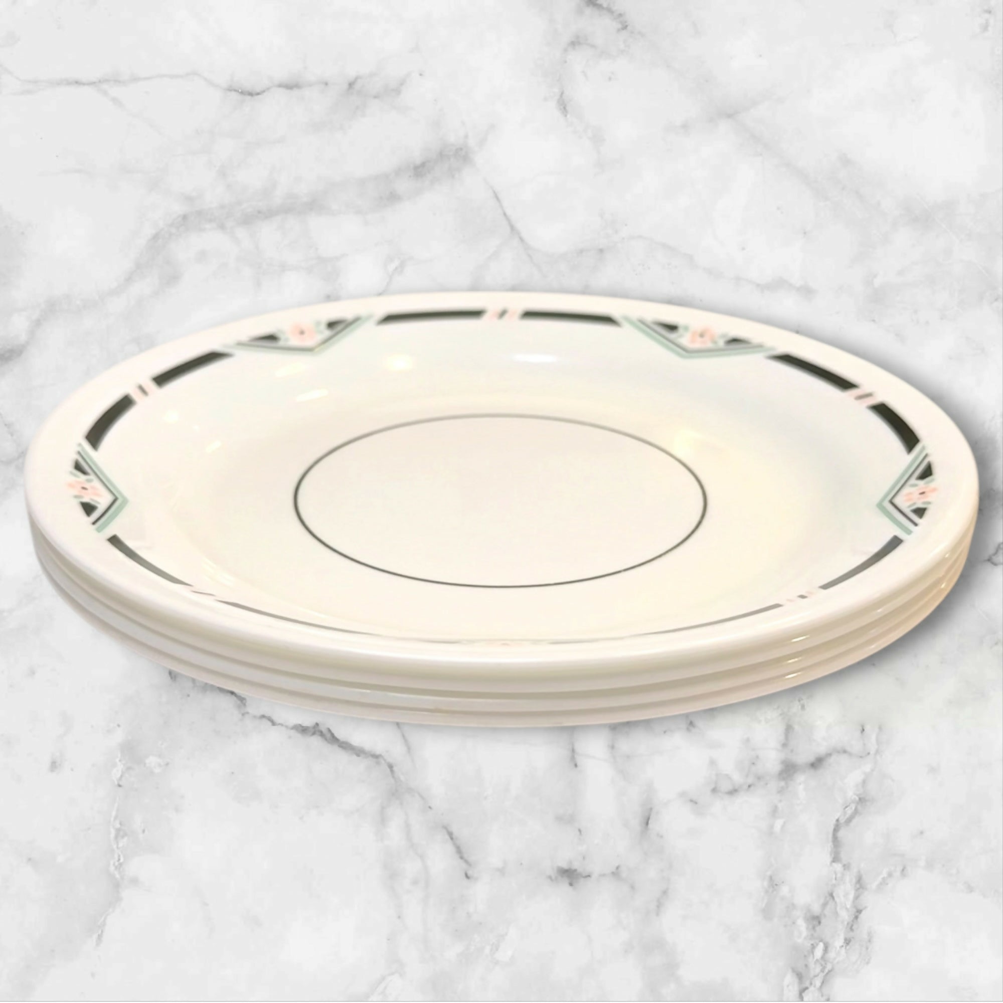 Corelle Zenith Salad Plates Set of 4 Great Condition