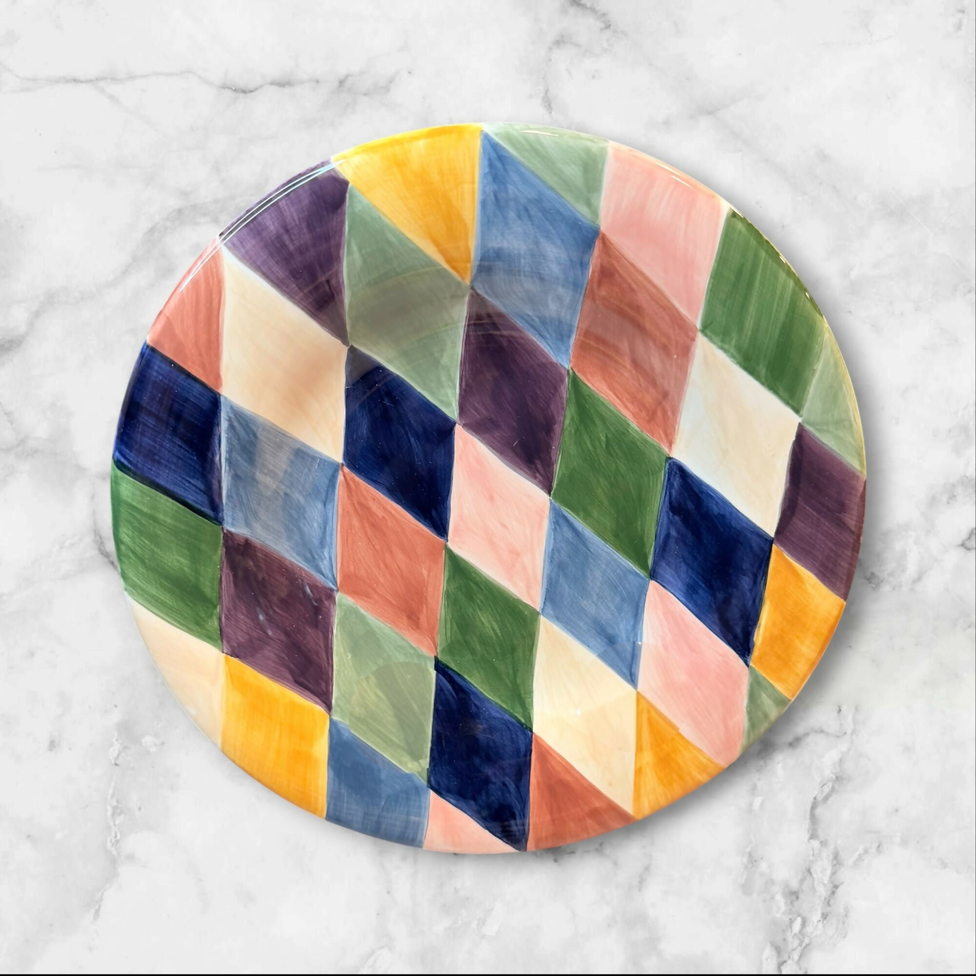 Tabletops Unlimited Carnival Dinner & Salad Plates | Set of 8 | Great Condition