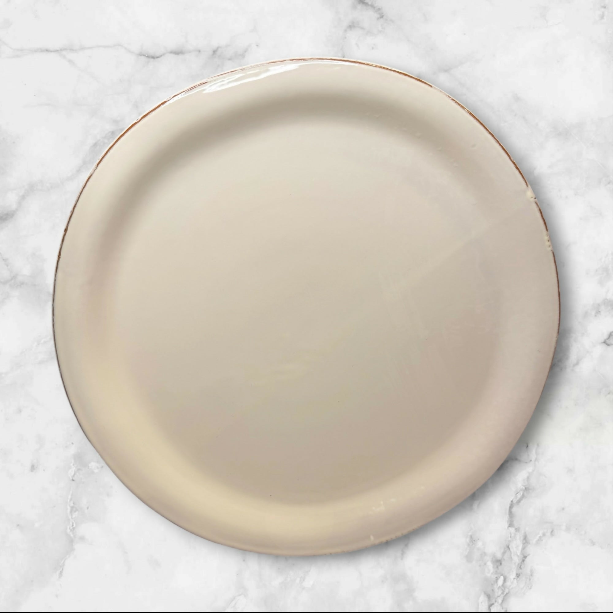 Vietri Italian Terracotta Rim Dinner Plates | Set of 3 | Excellent Condition