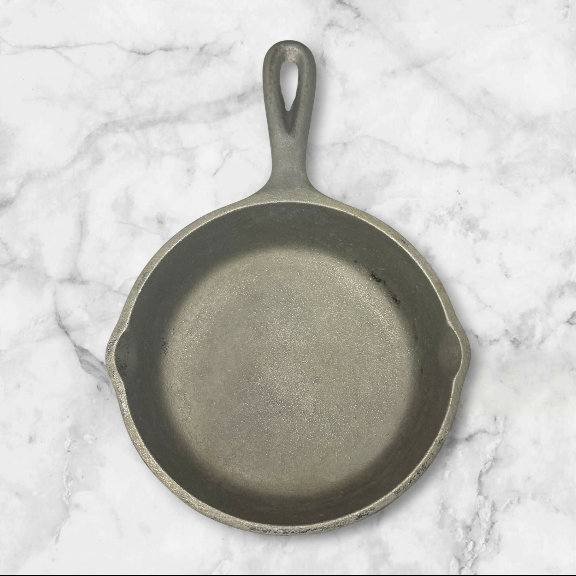 Vintage Lodge 3-Notch Cast Iron Skillet No. 3 | USA Made | Excellent
