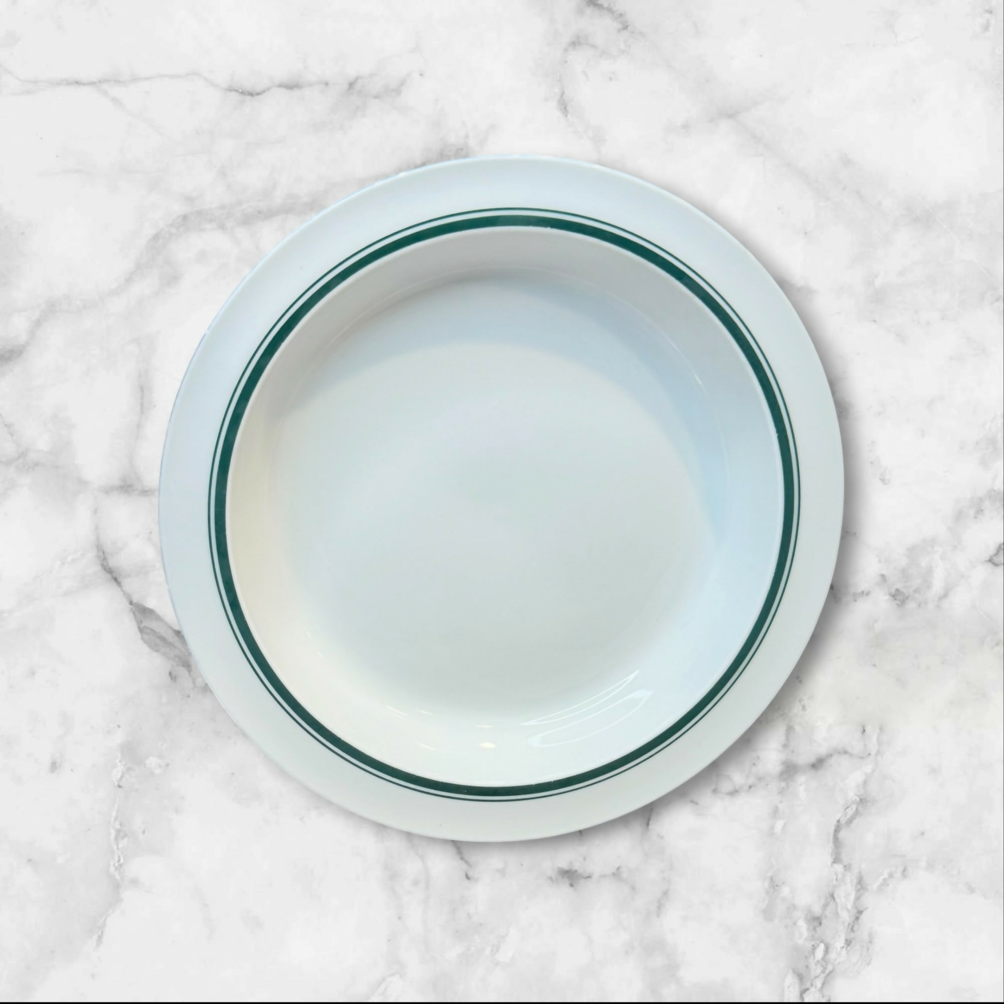 Dansk Christianshavn Green Rim Soup Bowl | Single | Excellent Condition