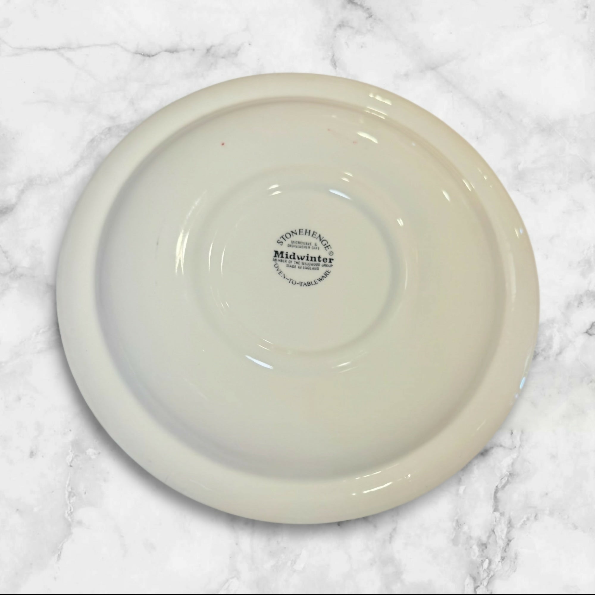 Stonehenge White Dinner Plates by Midwinter | Set of 6 | Great Condition