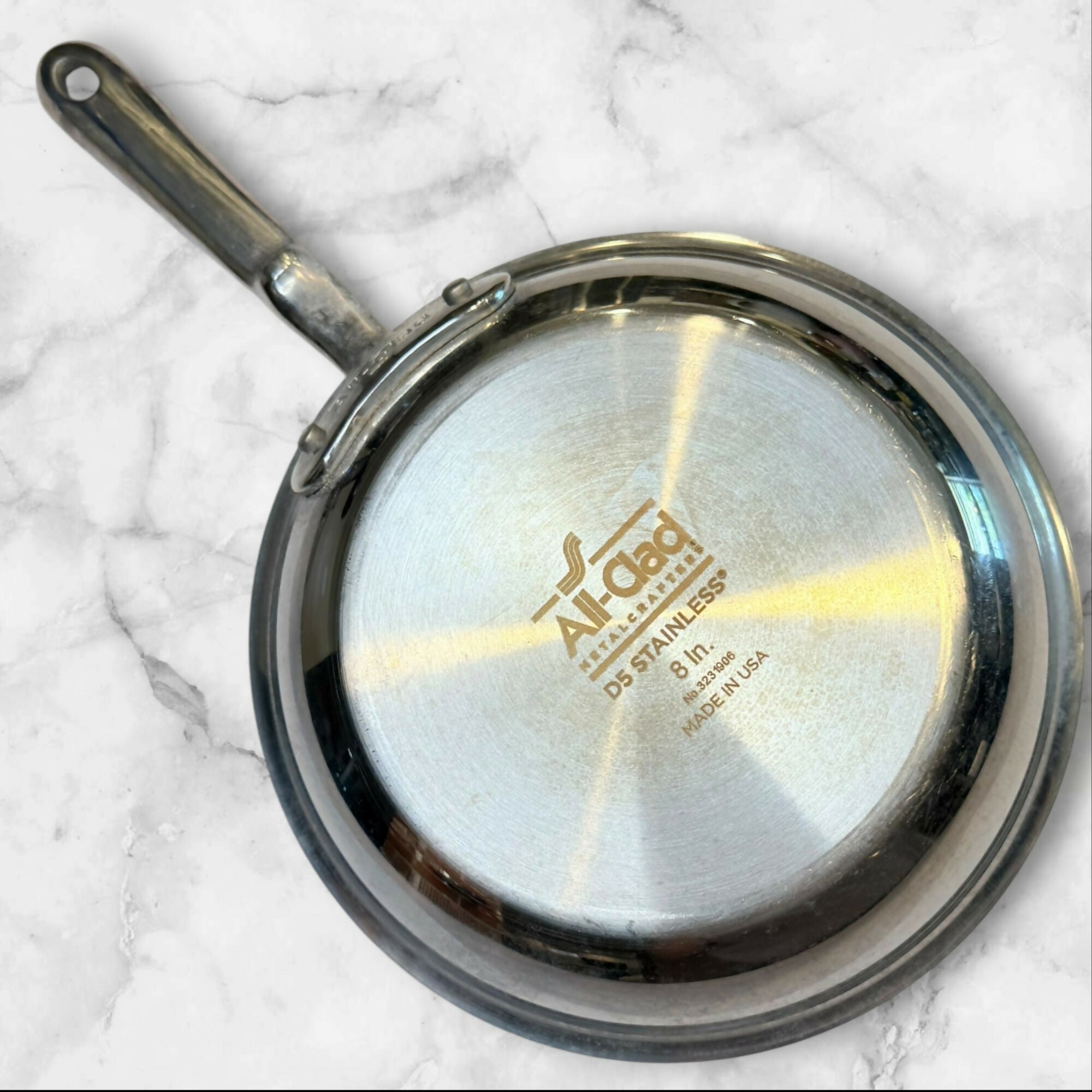 All-Clad D5 Stainless Nonstick Fry Pan 8 Inch | Gently Used Condition