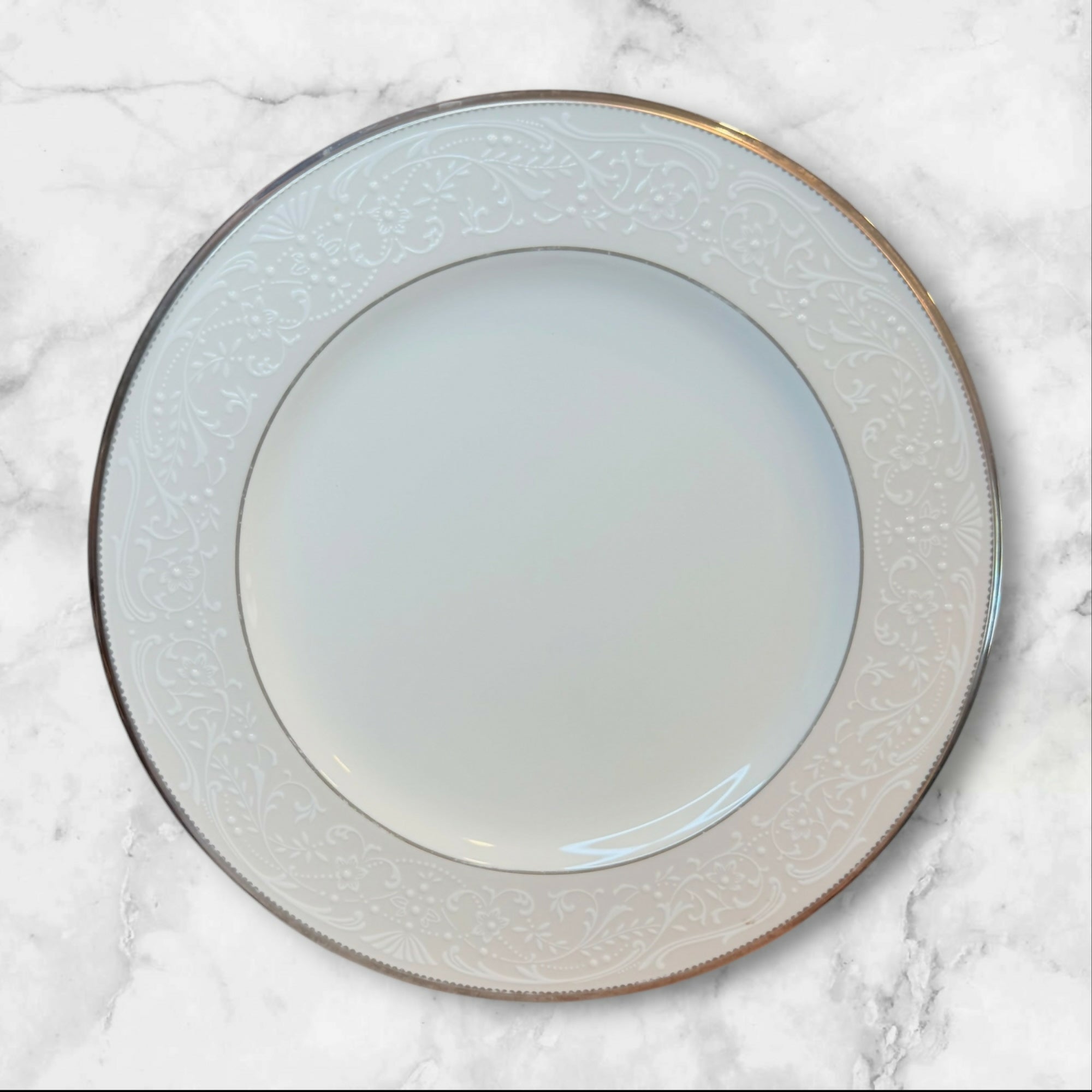 Noritake Silver Palace Salad Plates Set of 2 | Excellent Condition