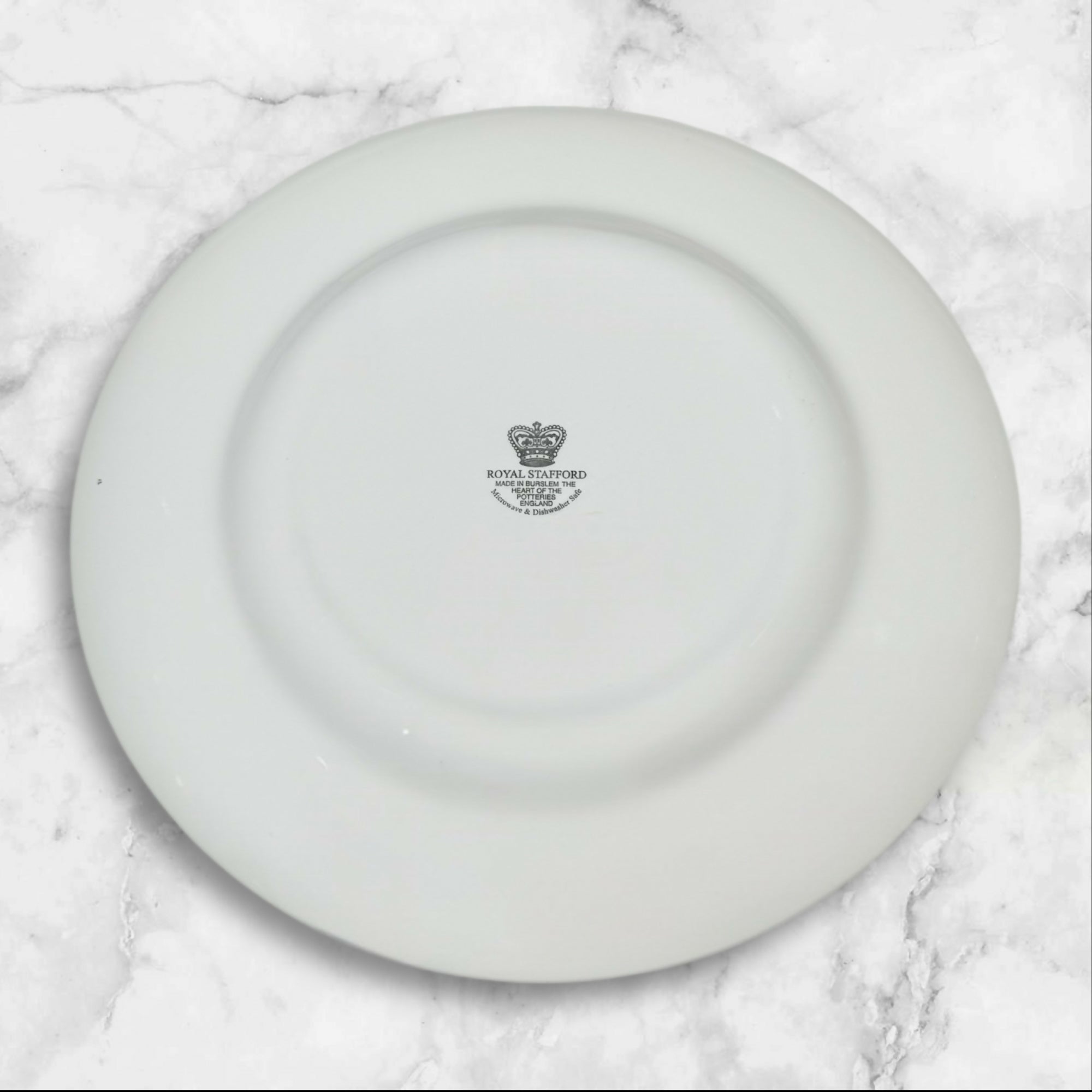 Royal Stafford Floral Weave Blue Dinner Plates | Set of 3 | Excellent Condition