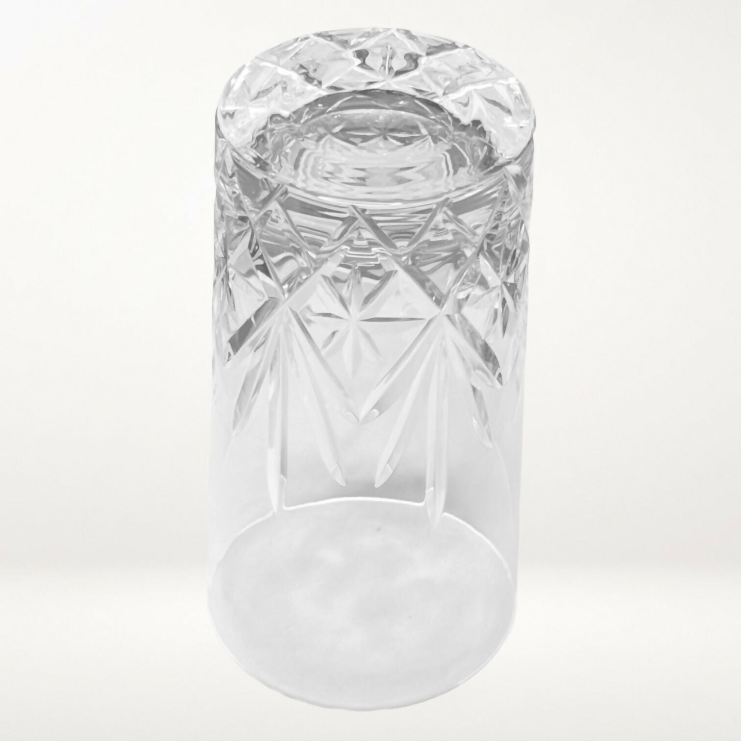 St Louis Massenet Clear Cut Crystal Highball Tumblers | Set of 4 | Excellent Condition