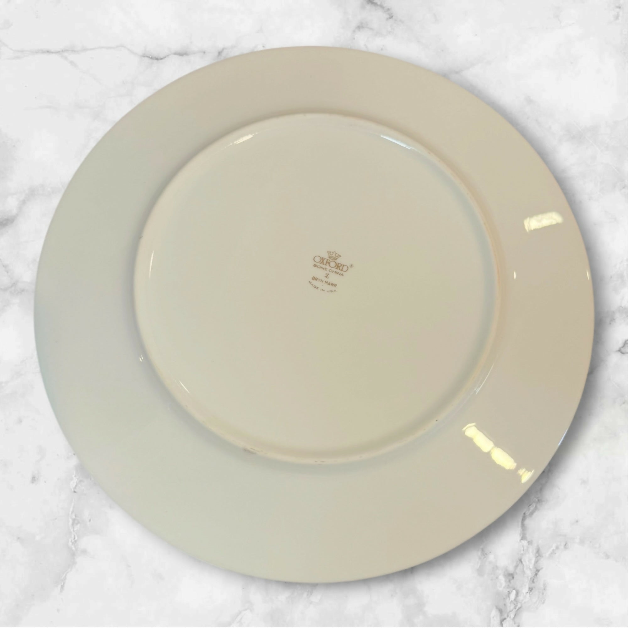 Oxford Lenox Bryn Mawr Dinner Plates Set of 6 Excellent Condition