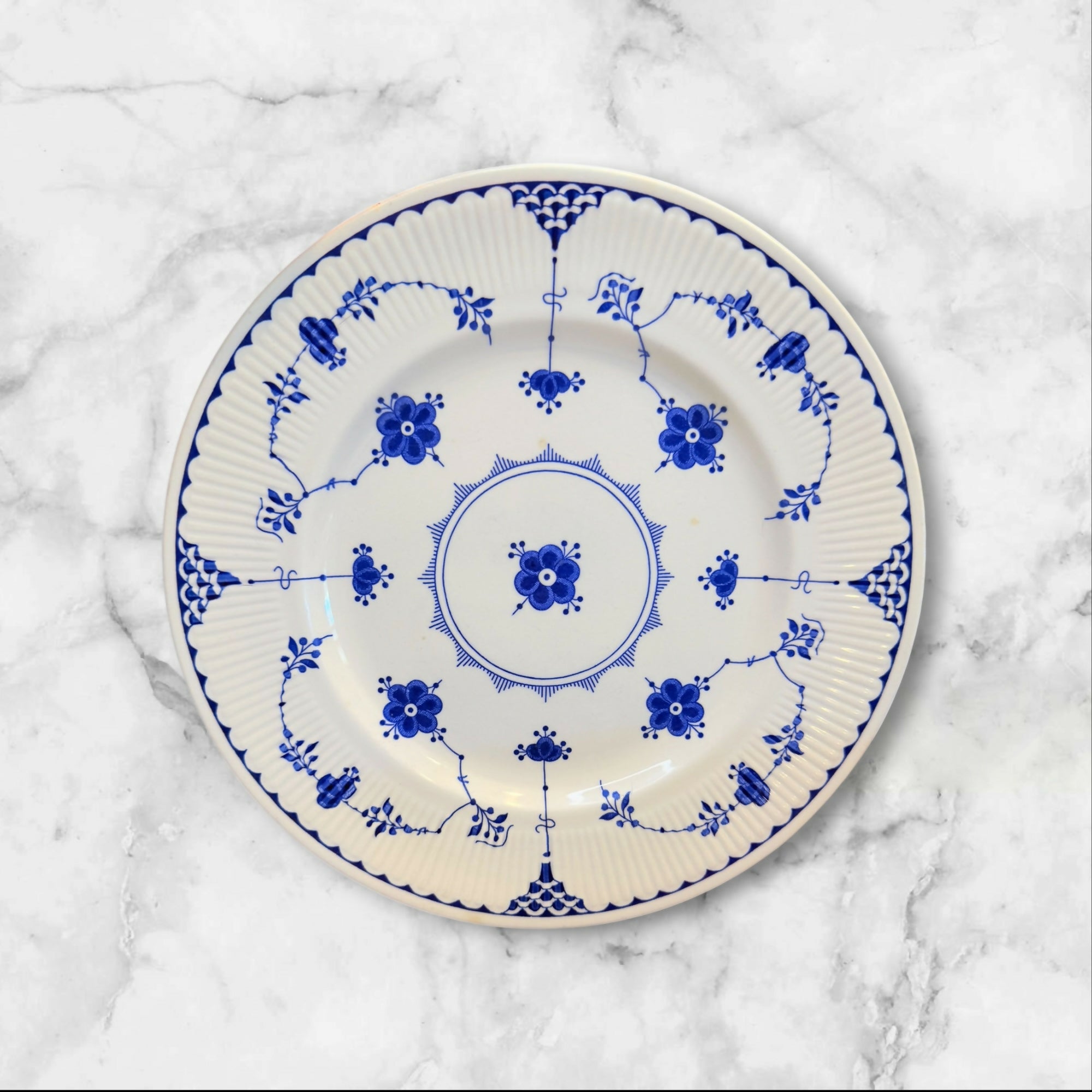 Franciscan Denmark Blue Dinner Plates | Set of 4 | Good Condition
