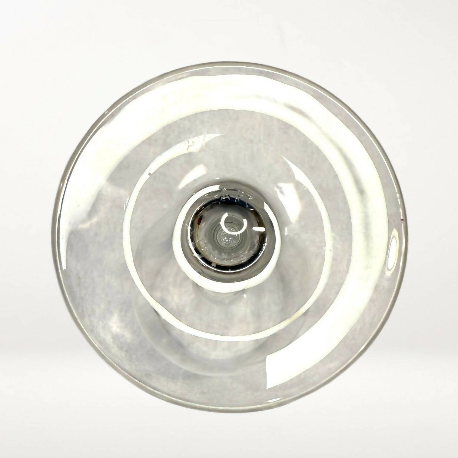 Mikasa Spiral Swirl Clear Wine Glasses | Set of 2 | Excellent Condition